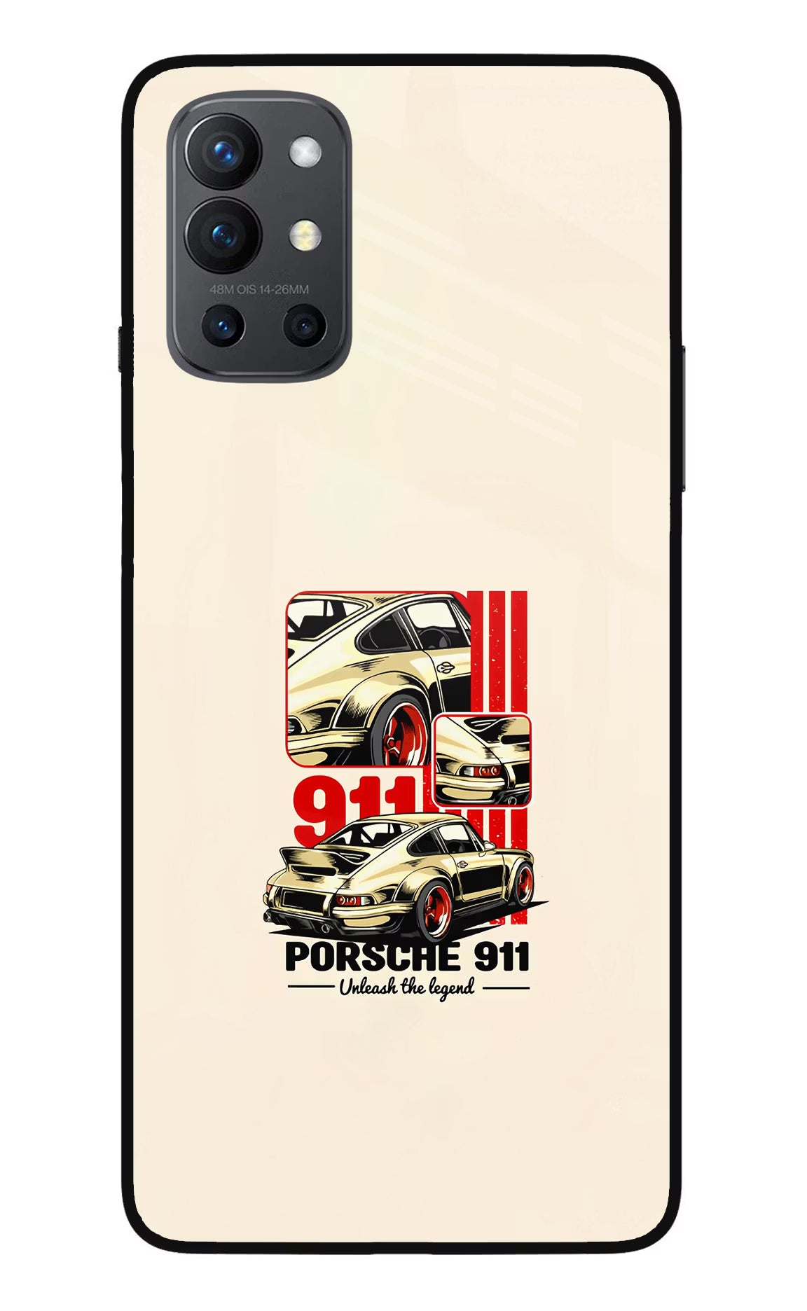 Classic Porsche 911 Oneplus 9R Glass Case - Classic Porsche 911 Oneplus 9R Glass Case Classic Porsche 911 Oneplus 9R Glass Case