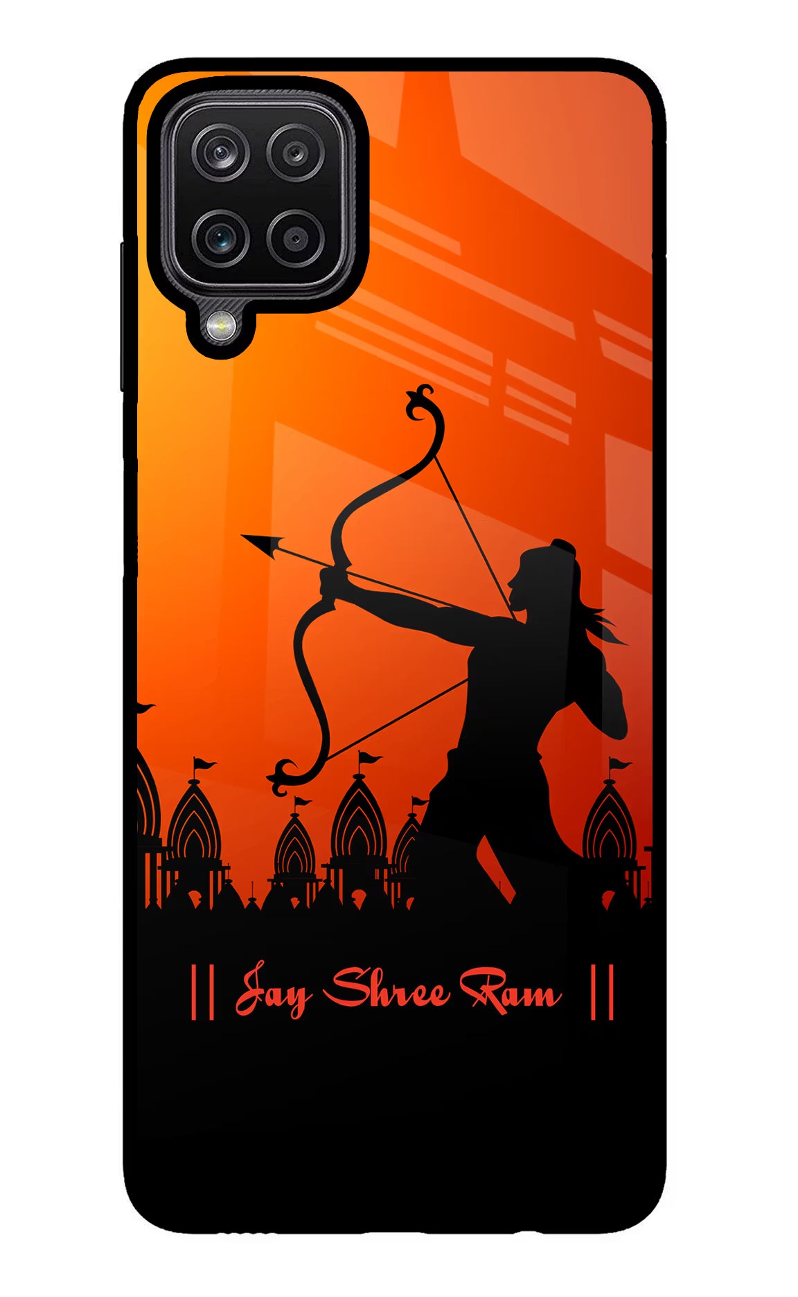 Lord Ram - 4 Samsung M12/F12 Glass Case - Lord Ram - 4 Samsung M12/F12 Glass Case Lord Ram - 4 Samsung M12/F12 Glass Case