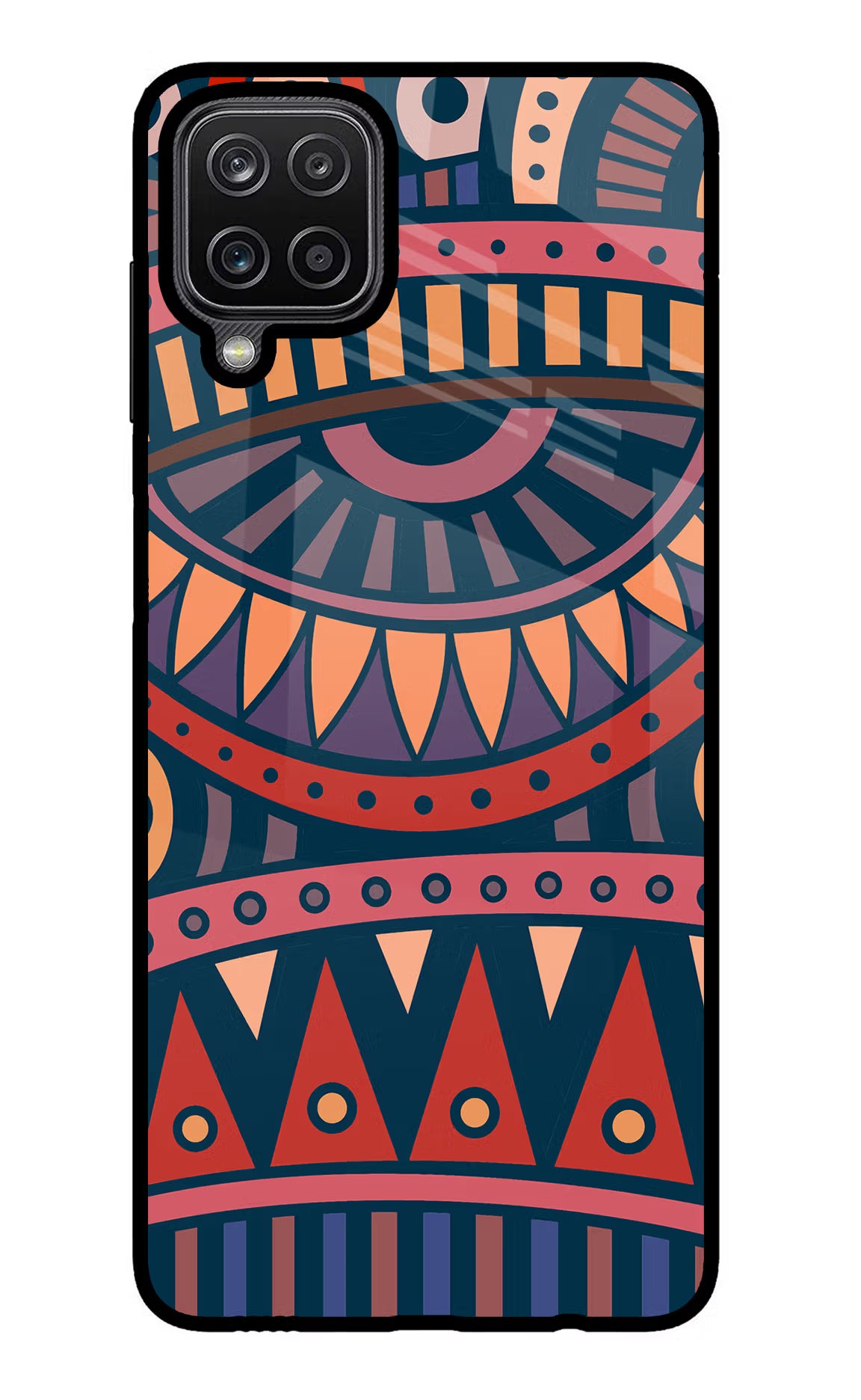 African Culture Design Samsung M12/F12 Glass Case - African Culture Design Samsung M12/F12 Glass Case African Culture Design Samsung M12/F12 Glass Case