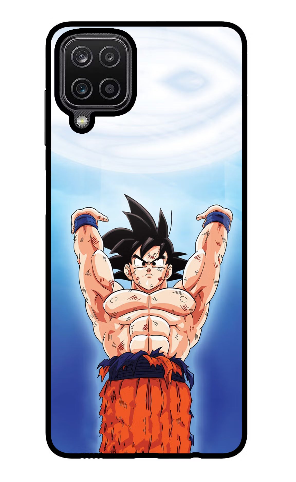 Goku Power Samsung M12/F12 Glass Case - Goku Power Samsung M12/F12 Glass Case Goku Power Samsung M12/F12 Glass Case