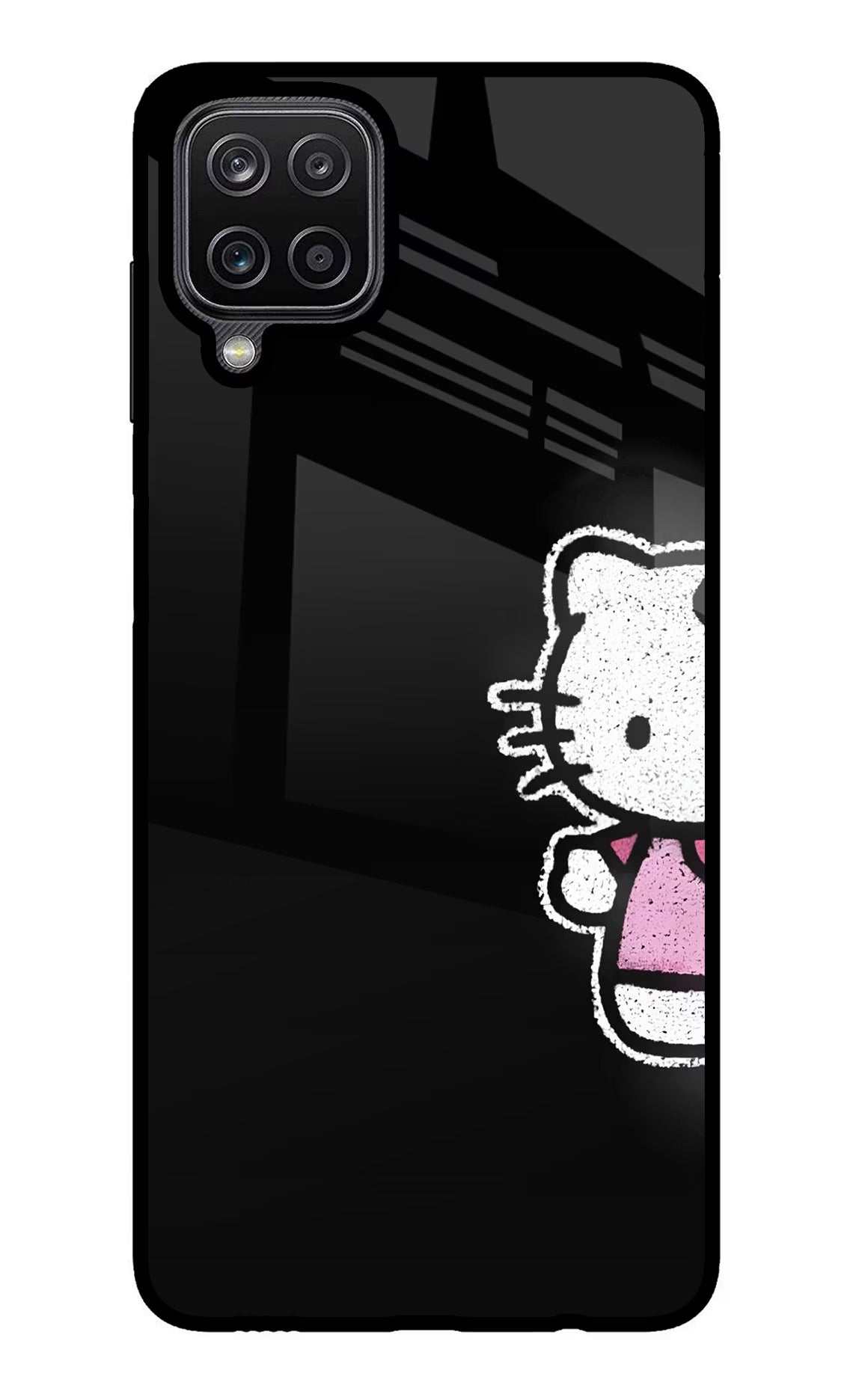 Kitty Charm Samsung M12/F12 Glass Case - Kitty Charm Samsung M12/F12 Glass Case Kitty Charm Samsung M12/F12 Glass Case