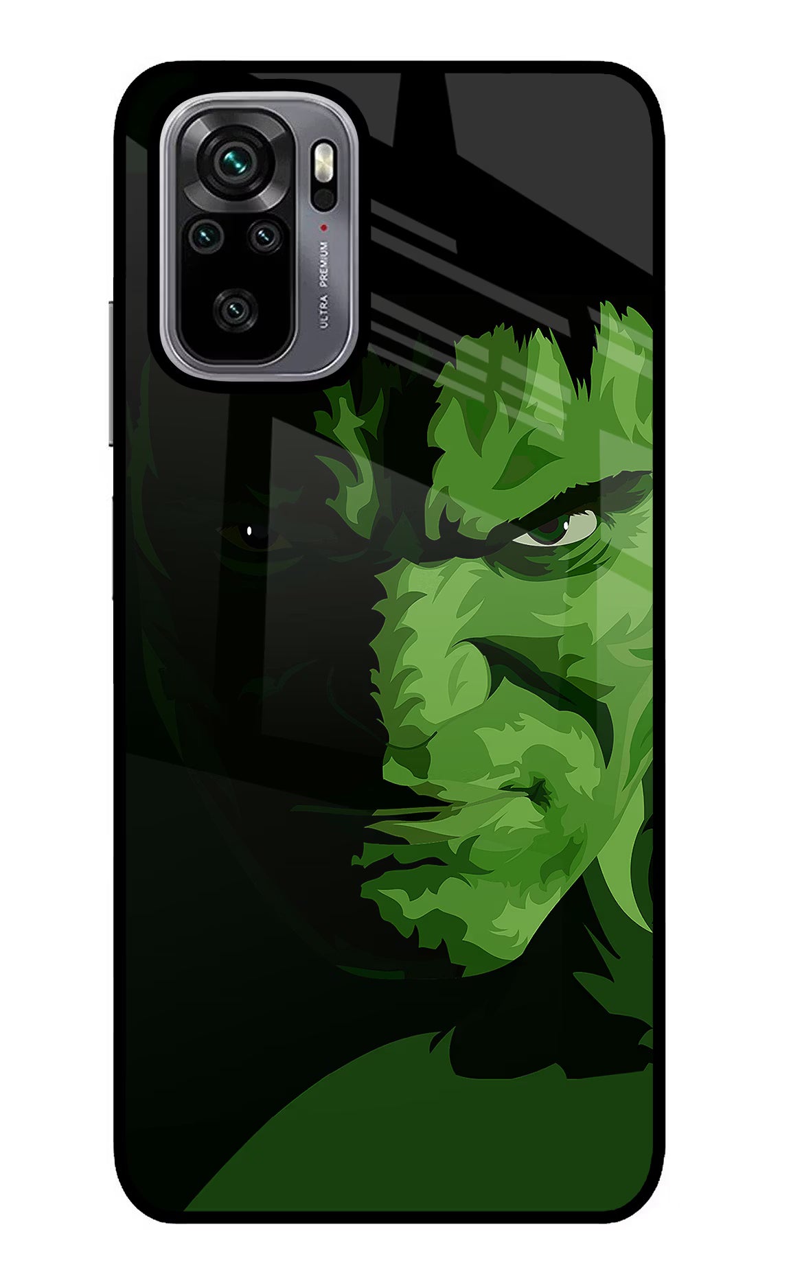HULK Redmi Note 10/10S Glass Case - HULK Redmi Note 10/10S Glass Case HULK Redmi Note 10/10S Glass Case