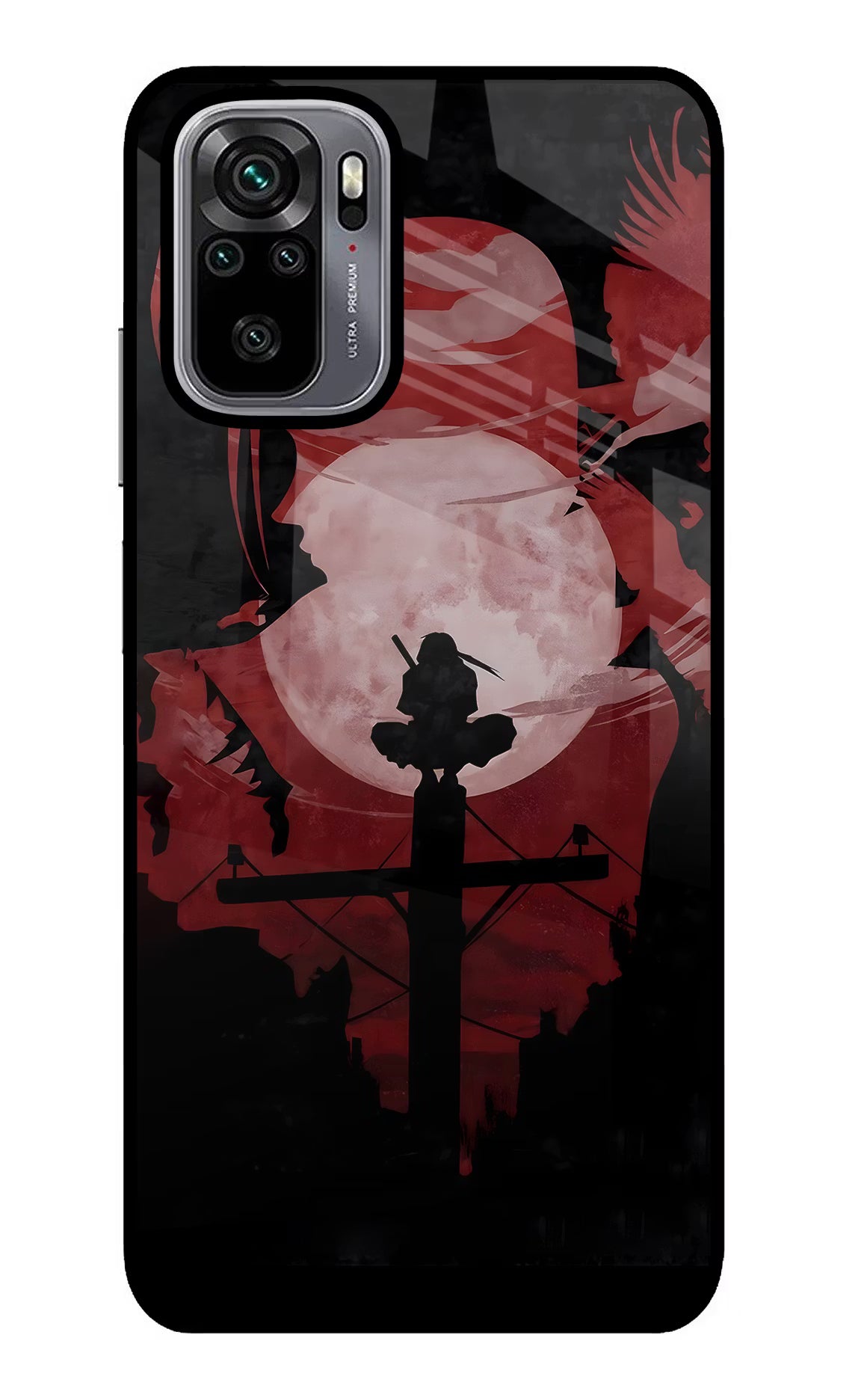 Naruto Anime Redmi Note 10/10S Glass Case - Naruto Anime Redmi Note 10/10S Glass Case Naruto Anime Redmi Note 10/10S Glass Case