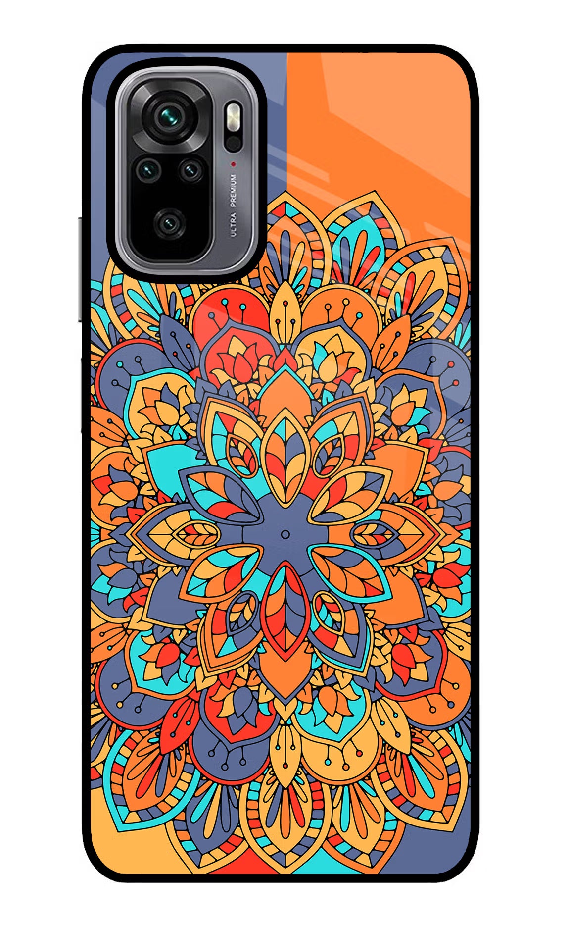 Color Mandala Redmi Note 10/10S Glass Case - Color Mandala Redmi Note 10/10S Glass Case Color Mandala Redmi Note 10/10S Glass Case