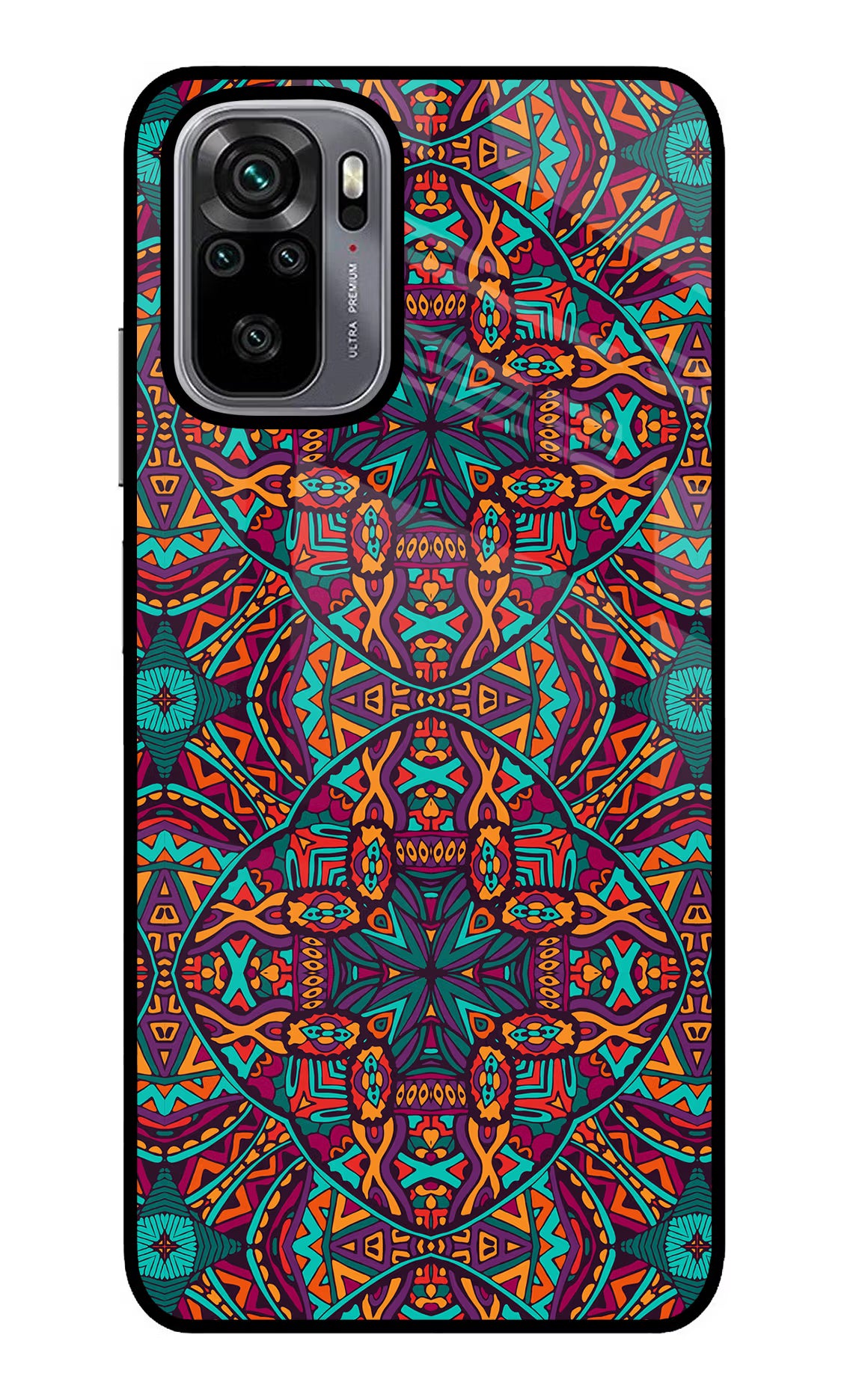 Colour Mandala Redmi Note 10/10S Glass Case - Colour Mandala Redmi Note 10/10S Glass Case Colour Mandala Redmi Note 10/10S Glass Case