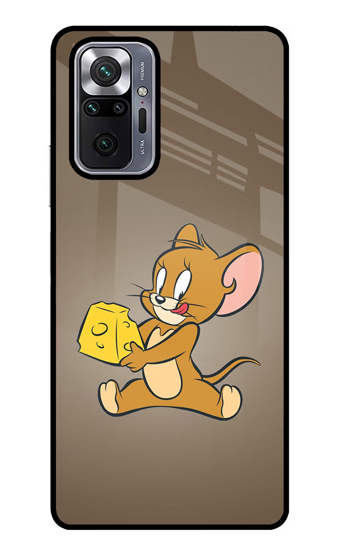 Jerry Redmi Note 10 Pro Back Cover - Jerry Redmi Note 10 Pro Glass Case Back Cover by Casekaro Jerry Redmi Note 10 Pro Glass Case Back Cover by Casekaro