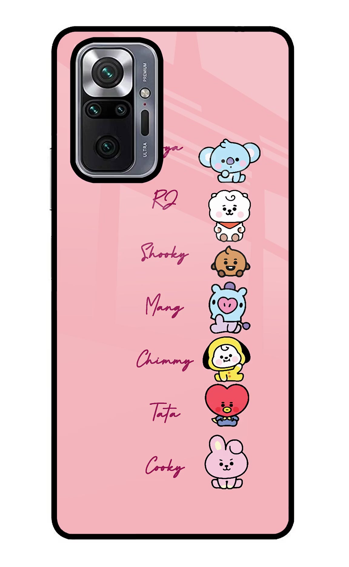 BTS names Redmi Note 10 Pro Back Cover - BTS names Redmi Note 10 Pro Glass Case Back Cover by Casekaro BTS names Redmi Note 10 Pro Glass Case Back Cover by Casekaro