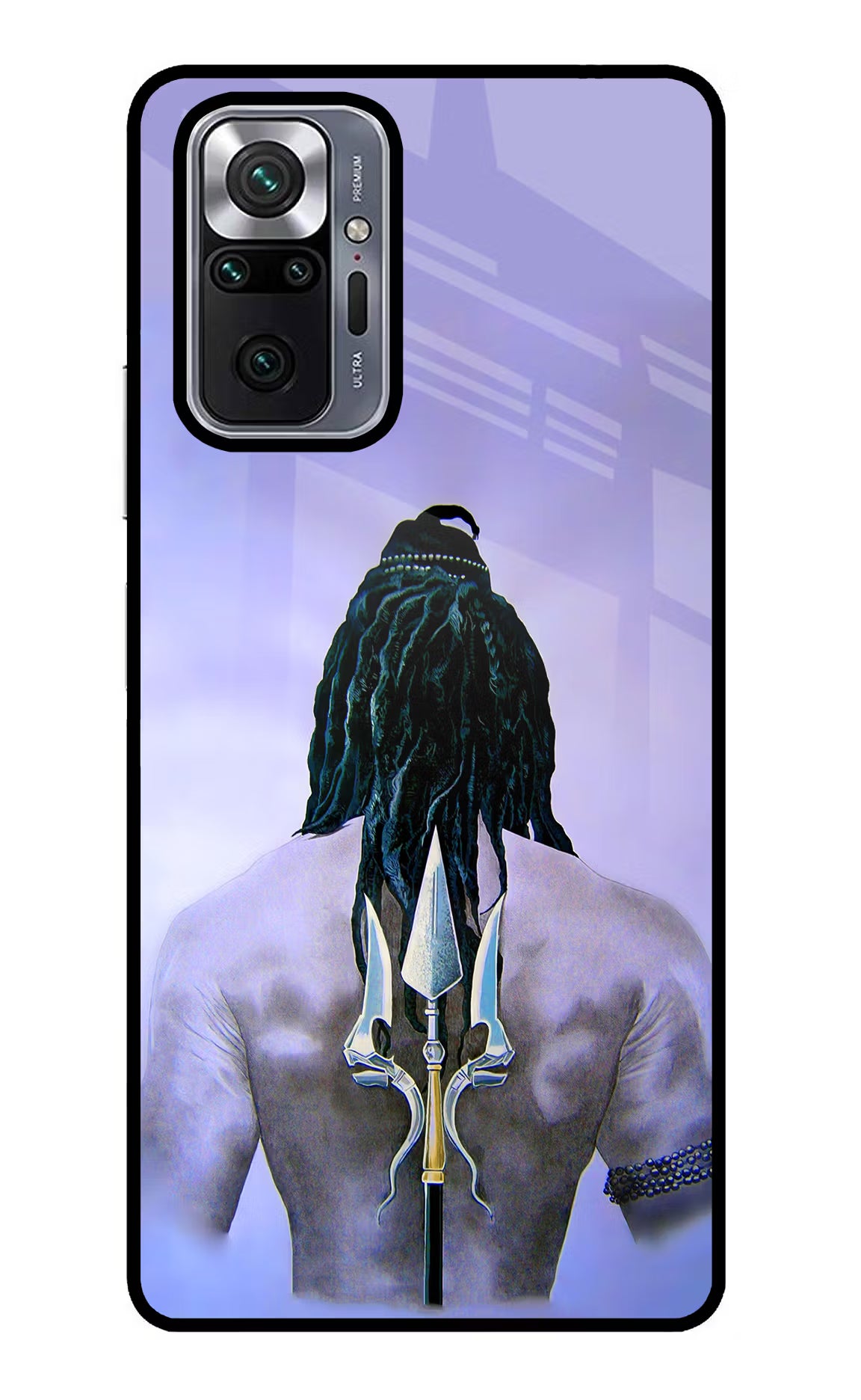Shiva Redmi Note 10 Pro Back Cover - Shiva Redmi Note 10 Pro Glass Case Back Cover by Casekaro Shiva Redmi Note 10 Pro Glass Case Back Cover by Casekaro