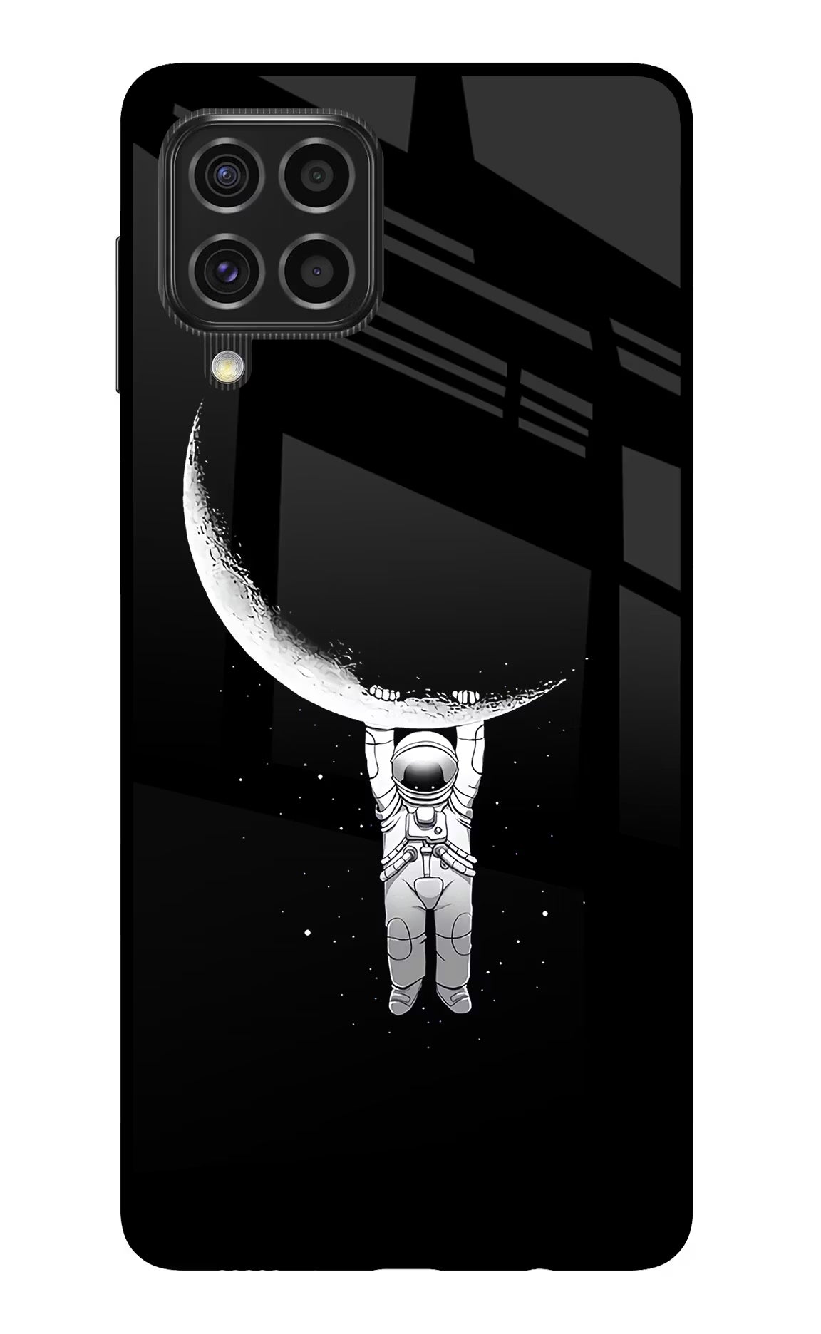 Moon Space Samsung F62 Glass Case - Moon Space Samsung F62 Glass Case Moon Space Samsung F62 Glass Case