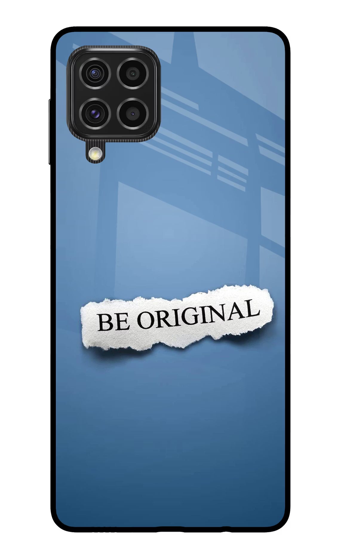 Be Original Samsung F62 Back Cover - Be Original Samsung F62 Glass Case Back Cover by Casekaro Be Original Samsung F62 Glass Case Back Cover by Casekaro