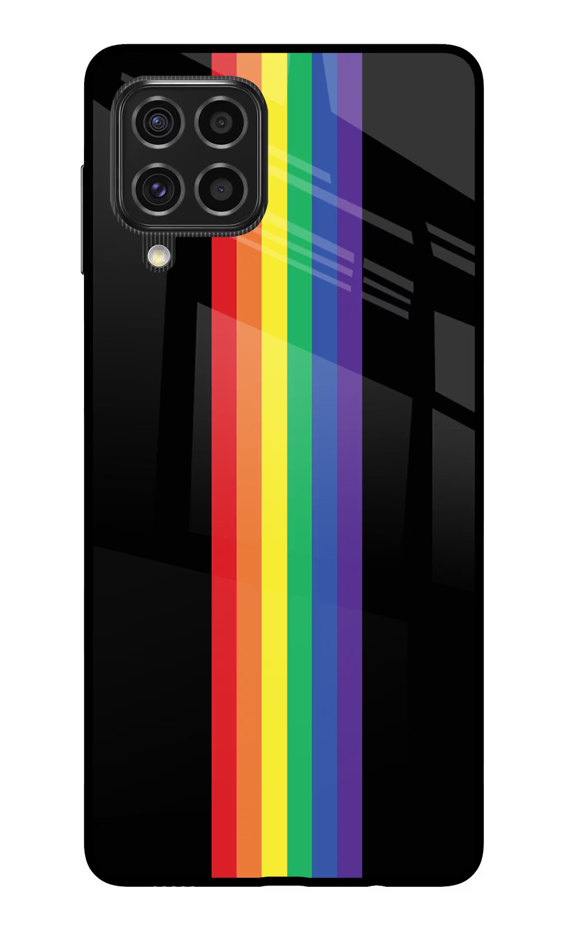 Pride Samsung F62 Back Cover - Pride Samsung F62 Glass Case Back Cover by Casekaro Pride Samsung F62 Glass Case Back Cover by Casekaro