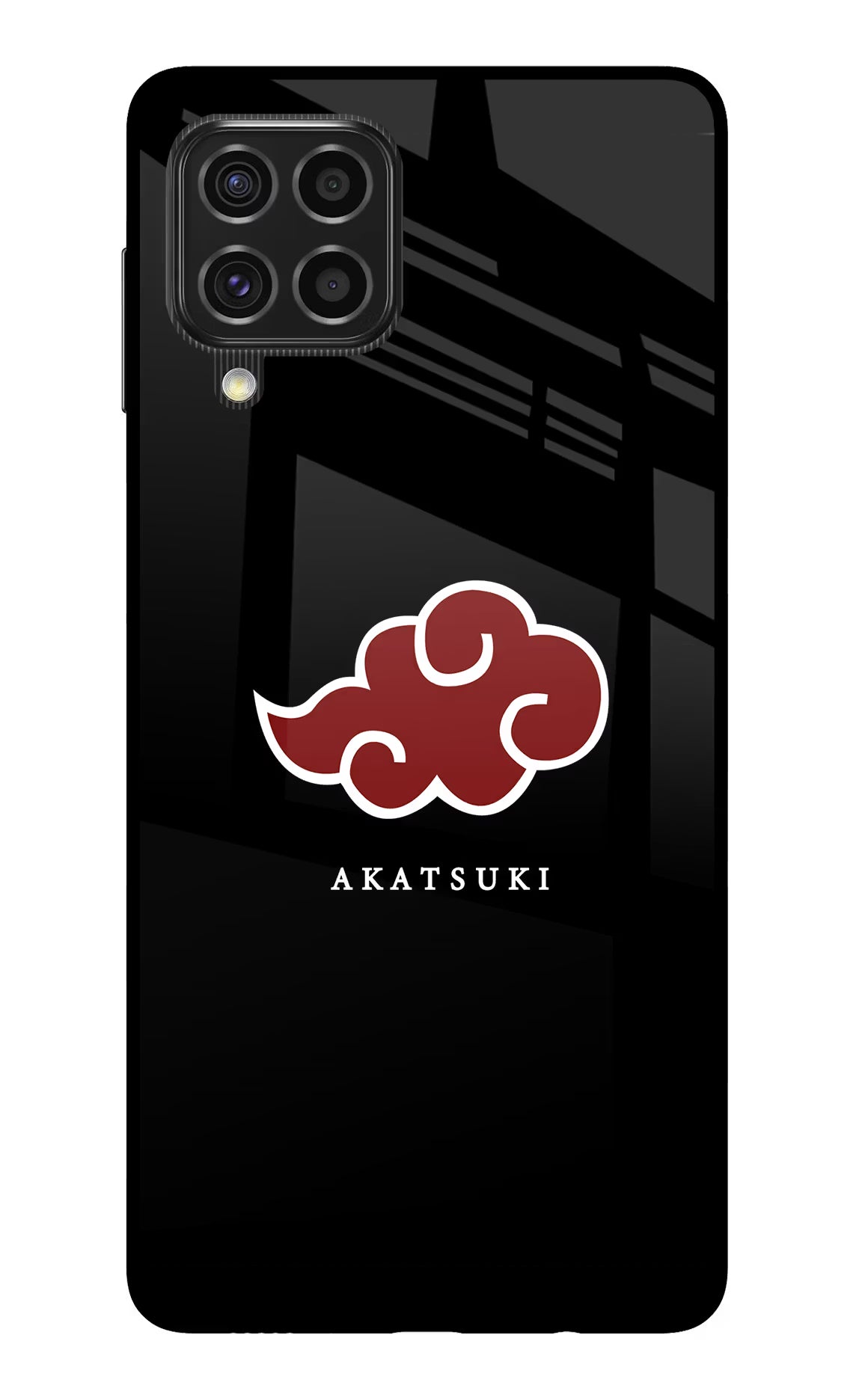 Akatsuki Samsung F62 Back Cover - Akatsuki Samsung F62 Glass Case Back Cover by Casekaro Akatsuki Samsung F62 Glass Case Back Cover by Casekaro