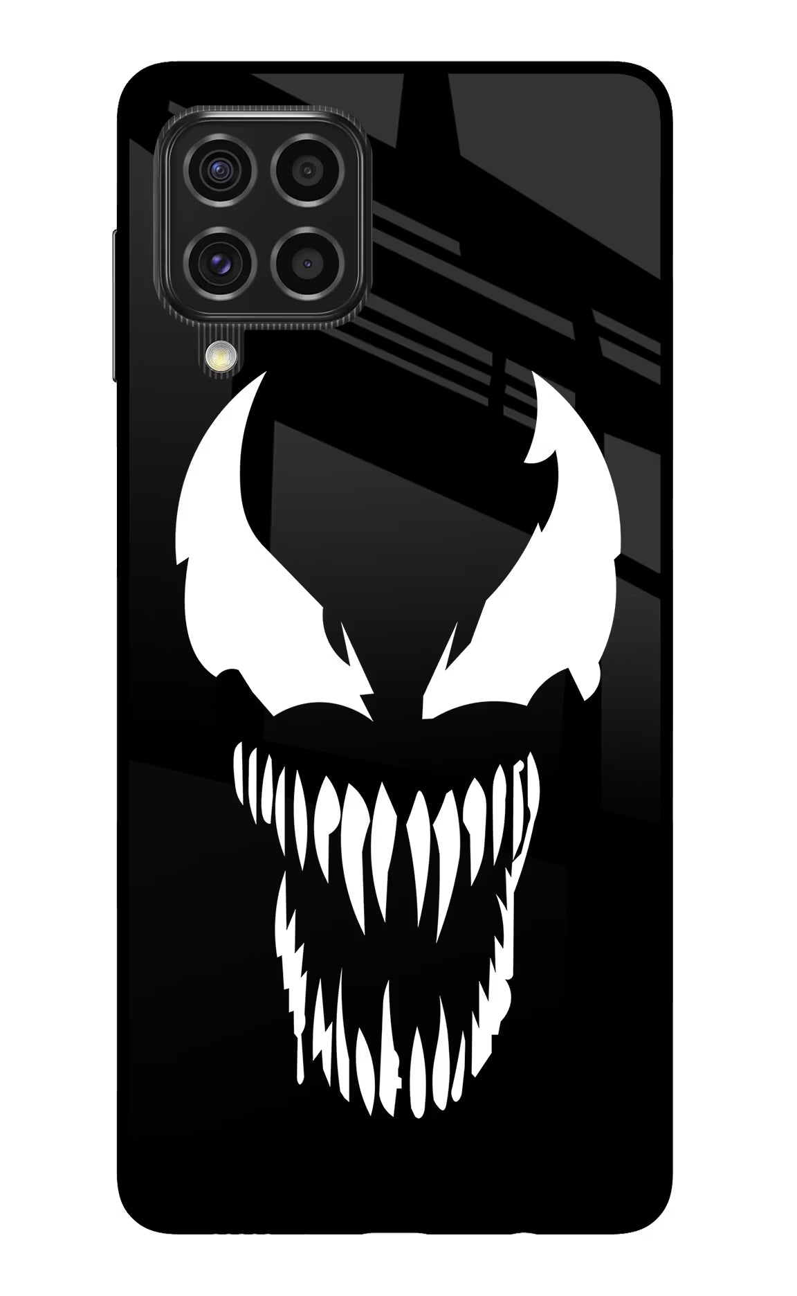 Venom Samsung F62 Back Cover - Venom Samsung F62 Glass Case Back Cover by Casekaro Venom Samsung F62 Glass Case Back Cover by Casekaro