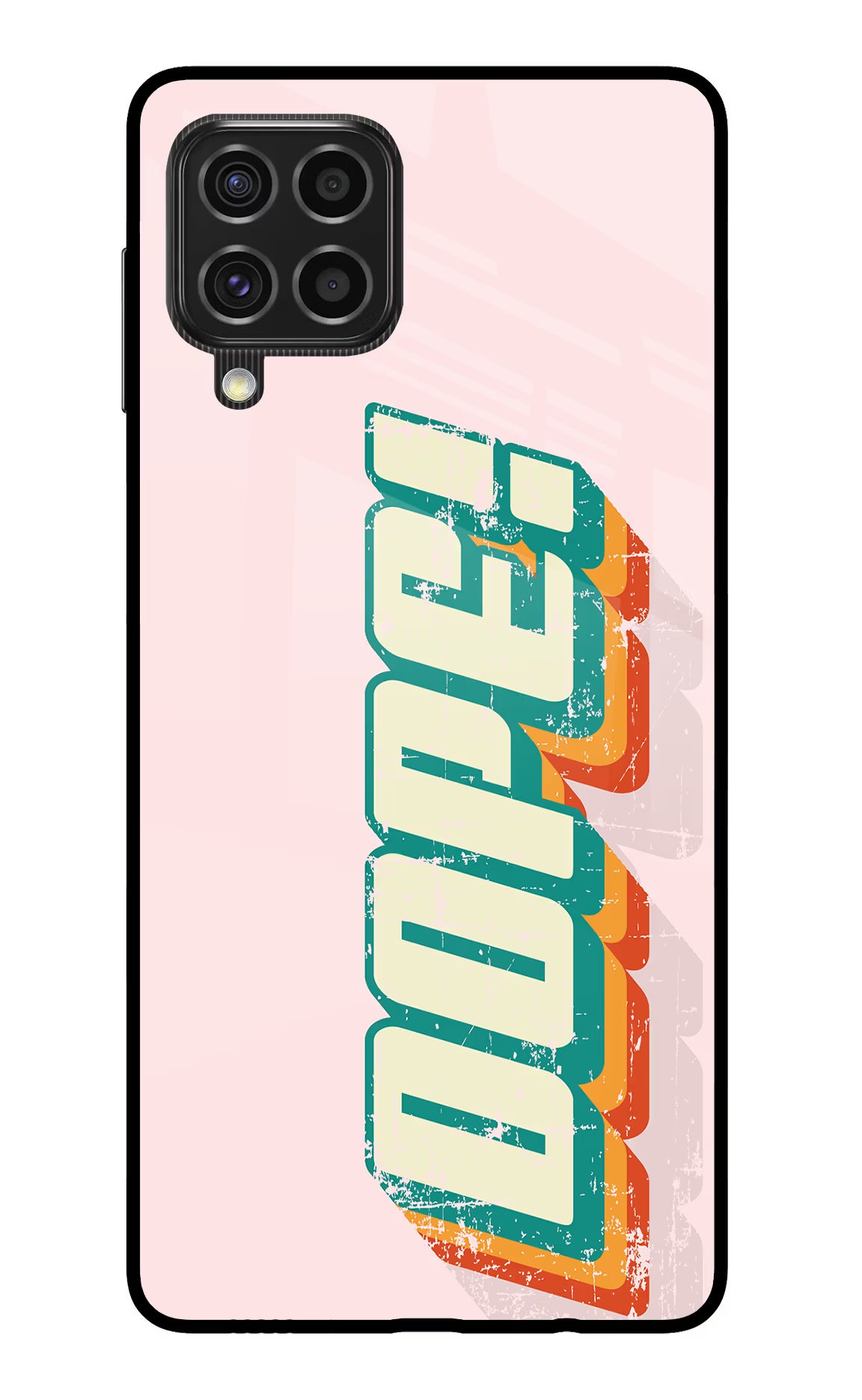 Dope Samsung F62 Back Cover - Dope Samsung F62 Glass Case Back Cover by Casekaro Dope Samsung F62 Glass Case Back Cover by Casekaro