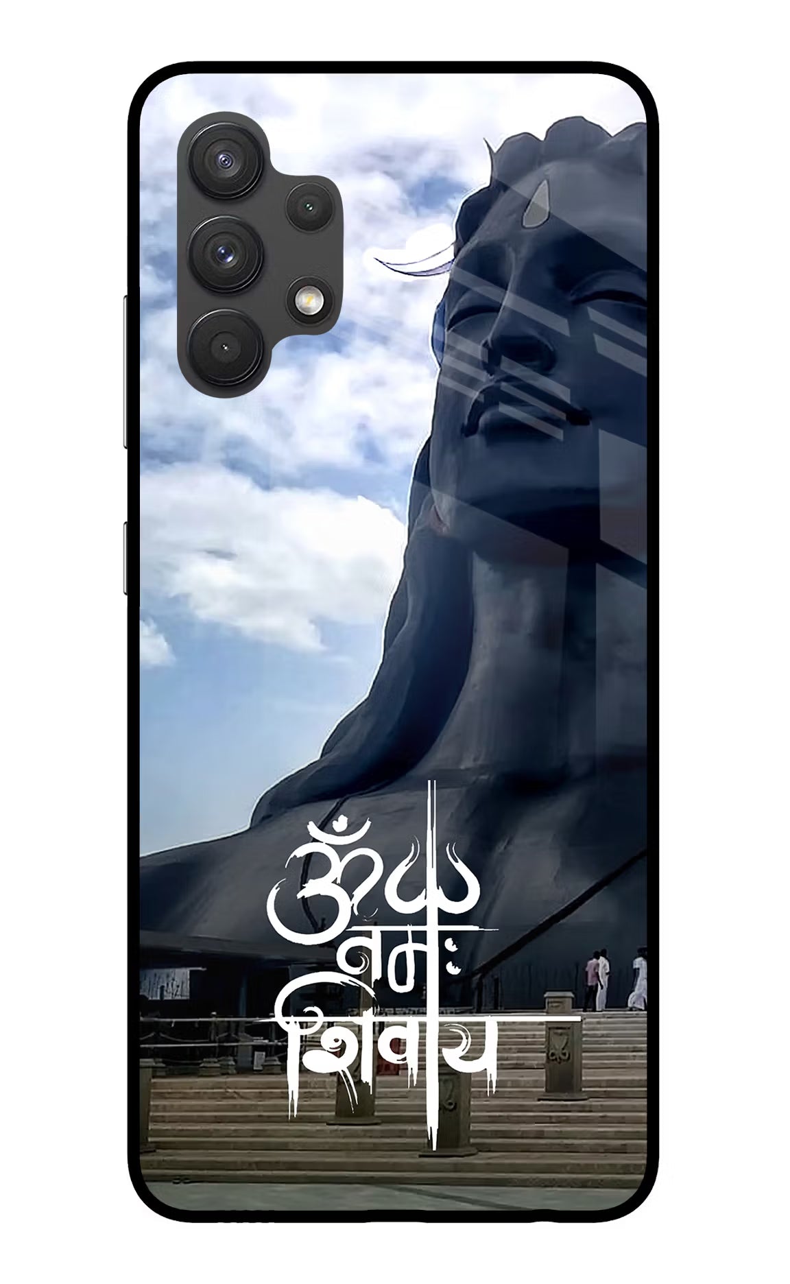 Om Namah Shivay Samsung A32 4G Glass Case - Om Namah Shivay Samsung A32 4G Glass Case Om Namah Shivay Samsung A32 4G Glass Case