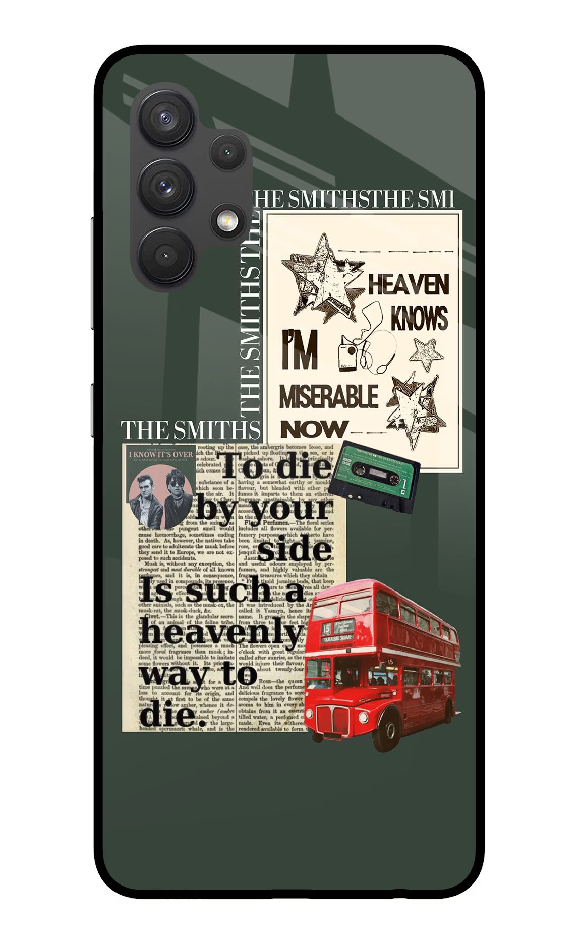The Smiths Samsung A32 4G Glass Case - The Smiths Samsung A32 4G Glass Case The Smiths Samsung A32 4G Glass Case