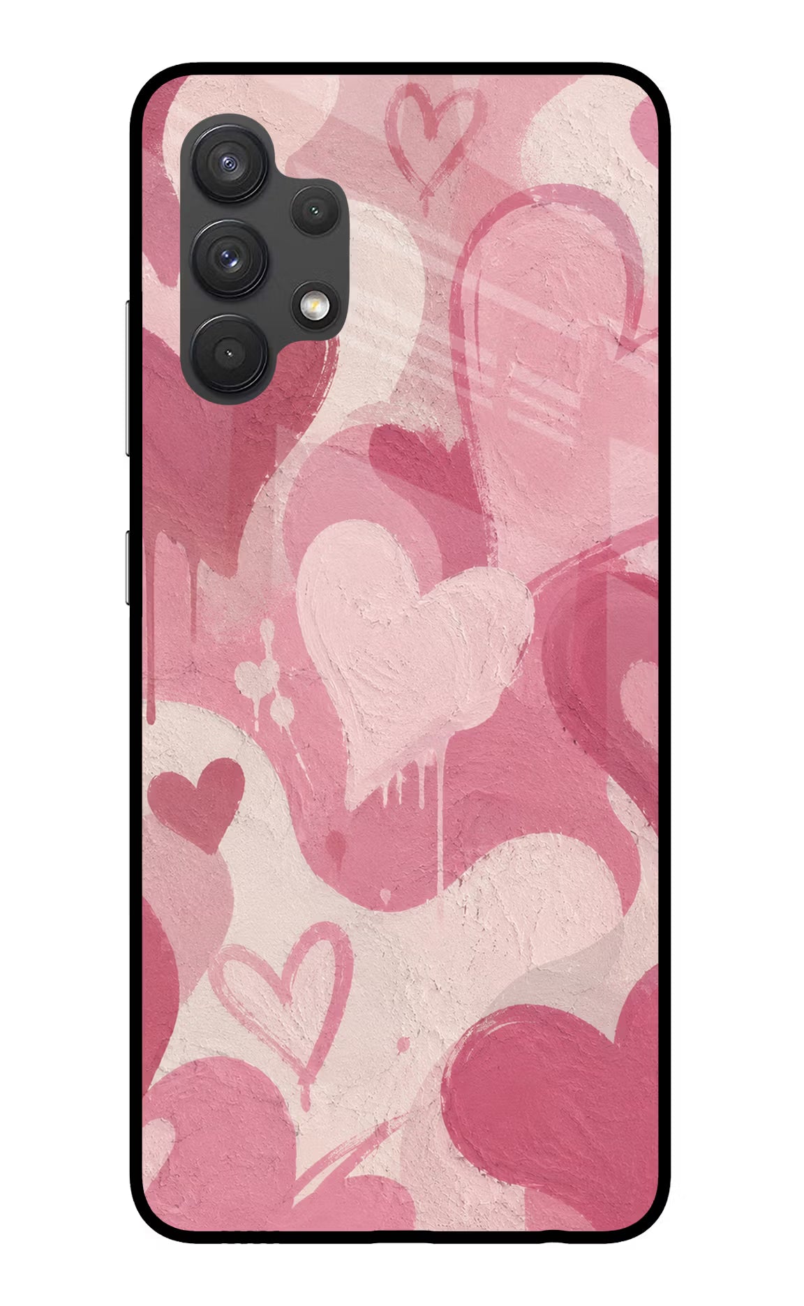 Hearty case Samsung A32 4G Glass Case - Hearty case Samsung A32 4G Glass Case Hearty case Samsung A32 4G Glass Case