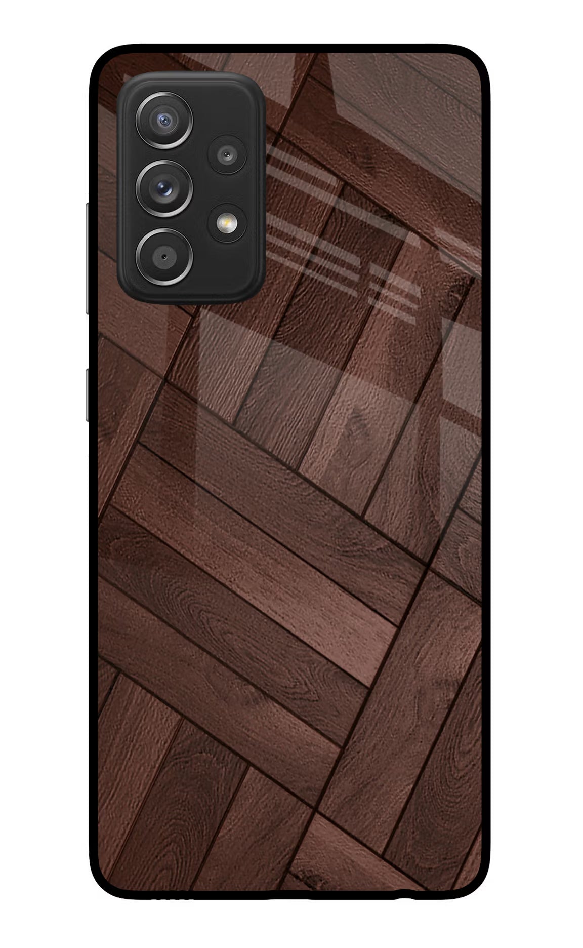 Wooden Texture Design Samsung A52/A52s 5G Glass Case - Wooden Texture Design Samsung A52/A52s 5G Glass Case Wooden Texture Design Samsung A52/A52s 5G Glass Case