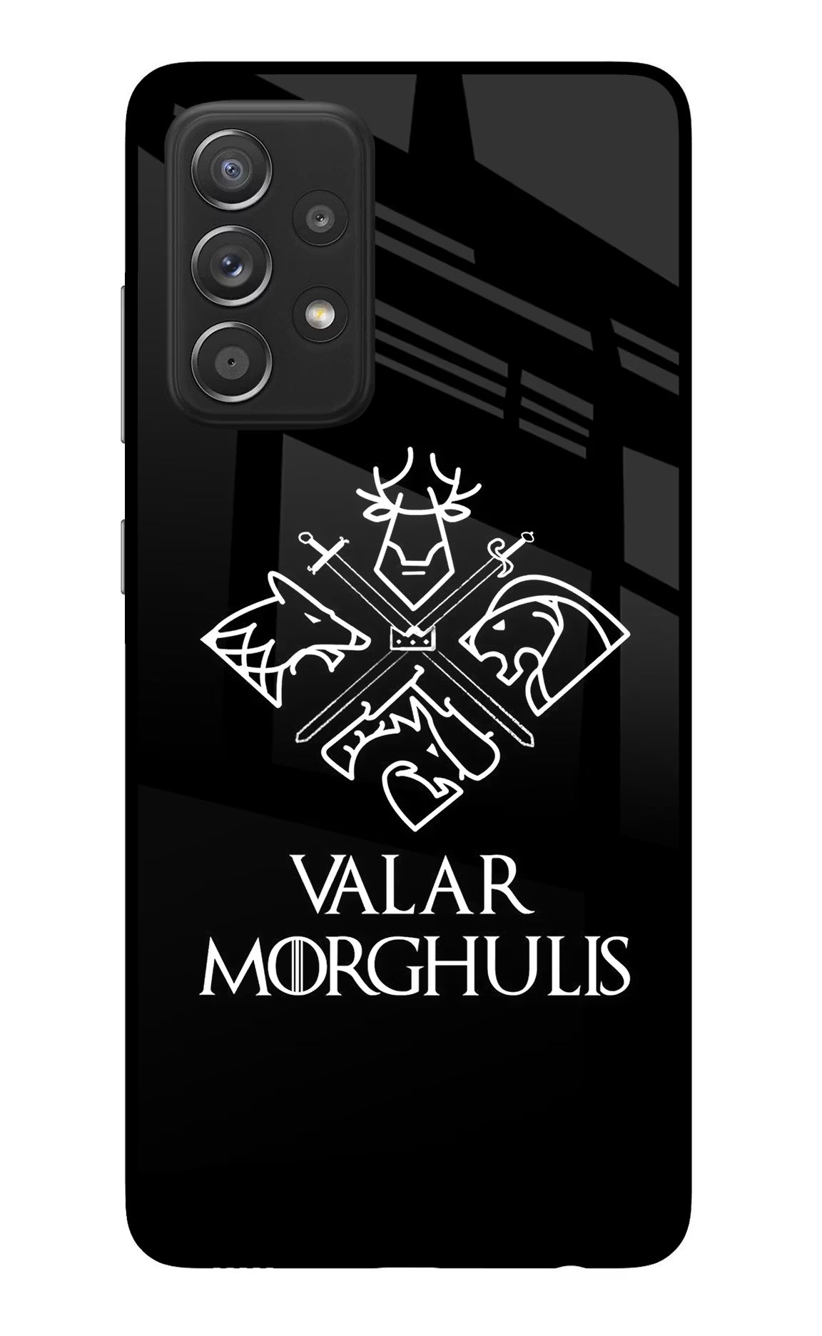 Valar Morghulis | Game Of Thrones Samsung A52/A52s 5G Glass Case - Valar Morghulis | Game Of Thrones Samsung A52/A52s 5G Glass Case Valar Morghulis | Game Of Thrones Samsung A52/A52s 5G Glass Case