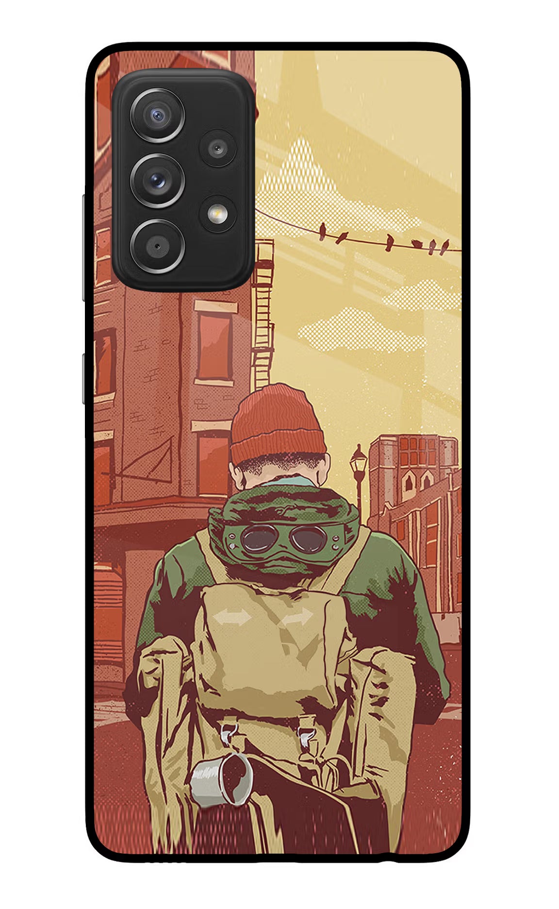 Adventurous Samsung A52/A52s 5G Back Cover - Adventurous Samsung A52/A52s 5G Glass Case Back Cover by Casekaro Adventurous Samsung A52/A52s 5G Glass Case Back Cover by Casekaro