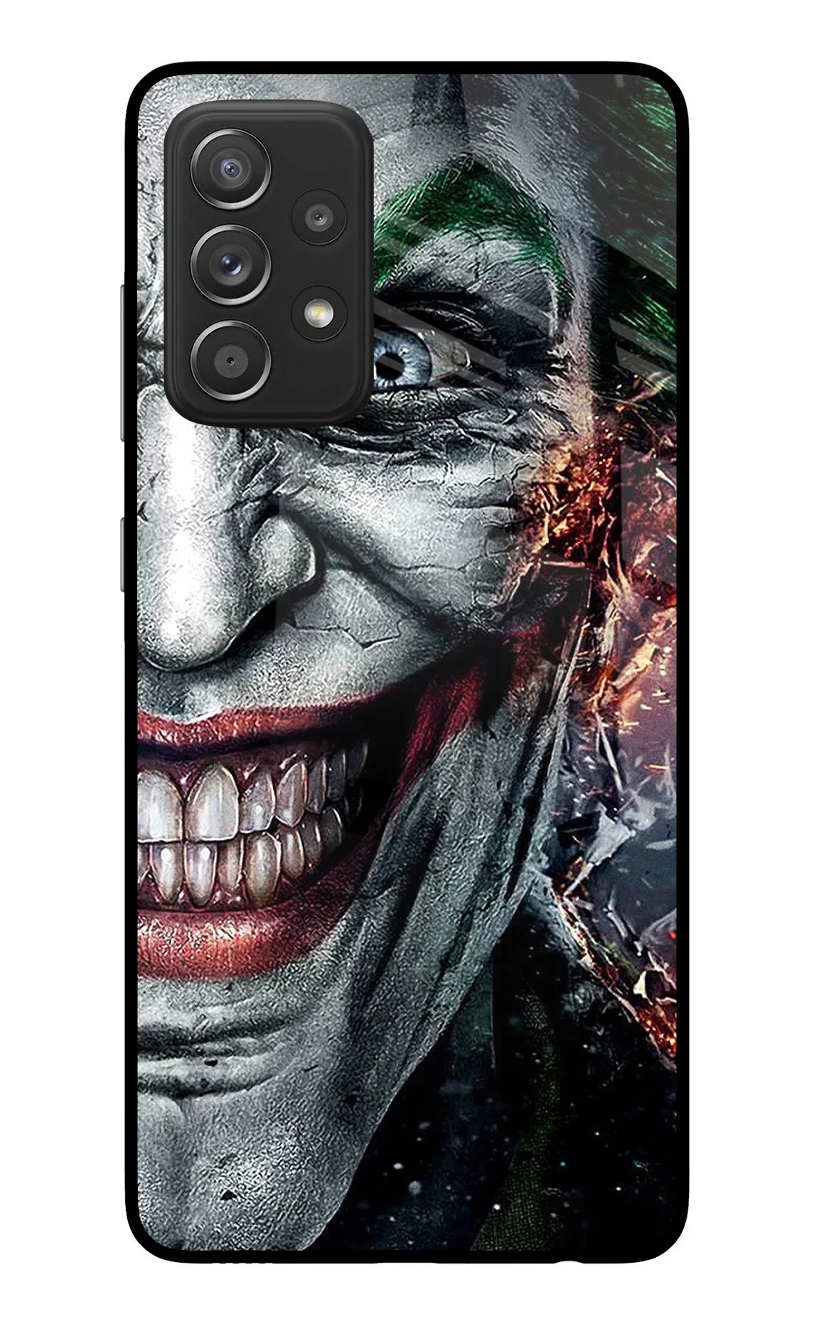 Joker Cam Samsung A52/A52s 5G Glass Case - Joker Cam Samsung A52/A52s 5G Glass Case Joker Cam Samsung A52/A52s 5G Glass Case