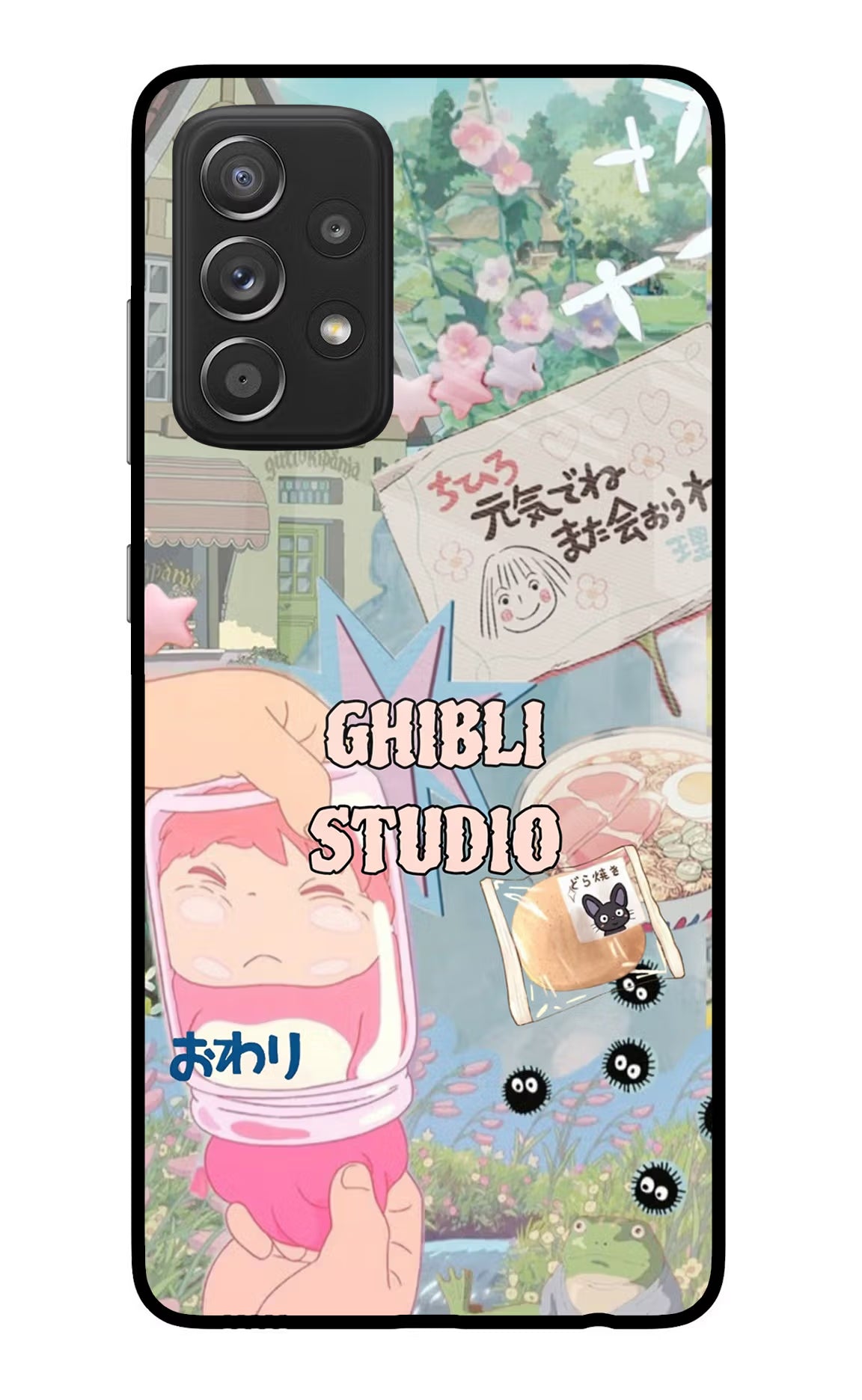 Studio Ghibli Samsung A52/A52s 5G Glass Case - Studio Ghibli Samsung A52/A52s 5G Glass Case Studio Ghibli Samsung A52/A52s 5G Glass Case