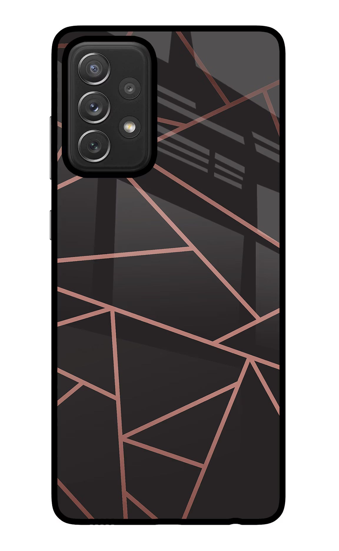 Geometric Pattern Samsung A72 Back Cover - Geometric Pattern Samsung A72 Glass Case Back Cover by Casekaro Geometric Pattern Samsung A72 Glass Case Back Cover by Casekaro