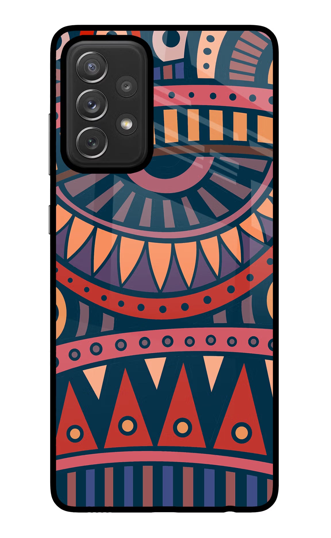 African Culture Design Samsung A72 Glass Case - African Culture Design Samsung A72 Glass Case African Culture Design Samsung A72 Glass Case