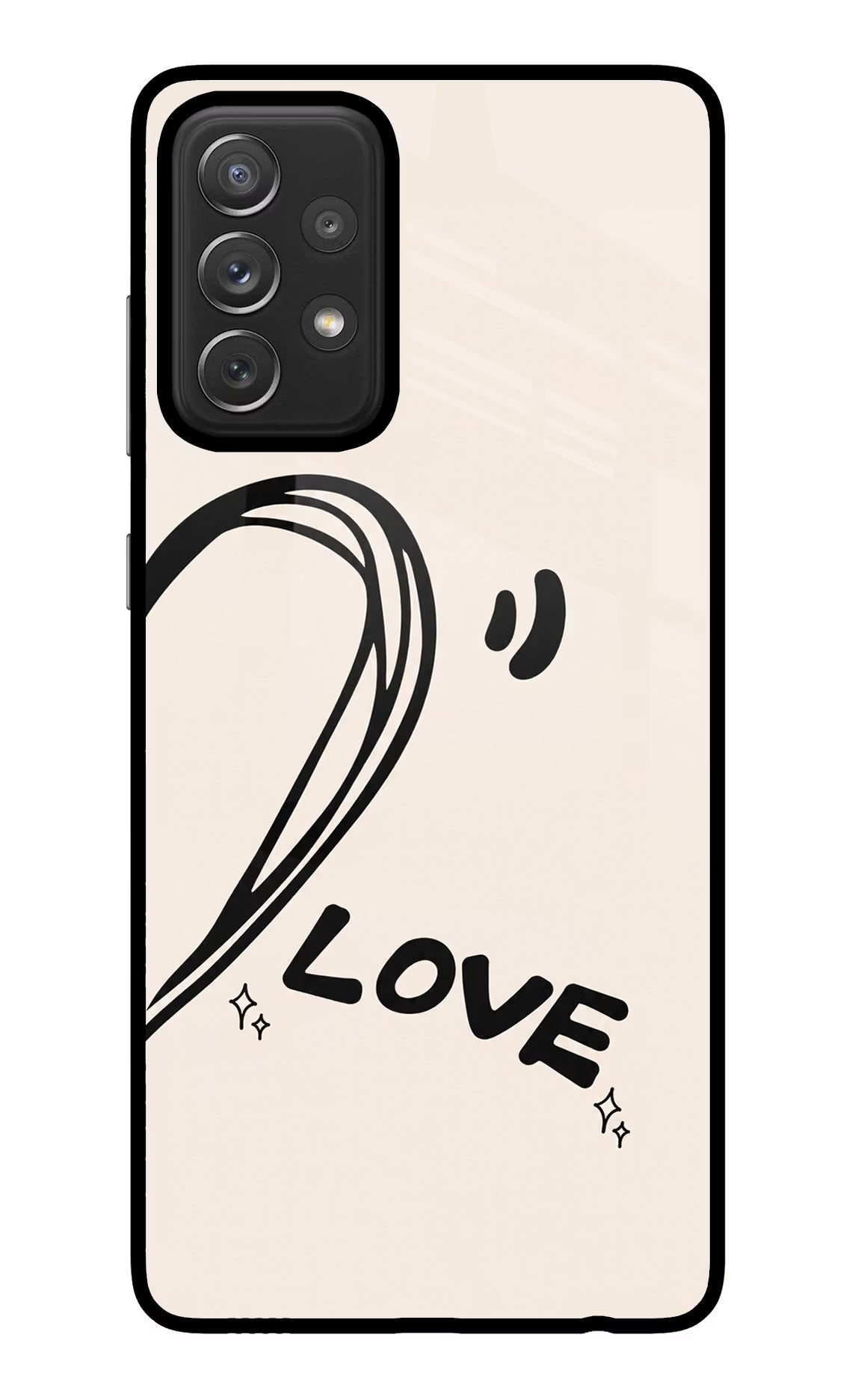 Soul Line Samsung A72 Glass Case - Soul Line Samsung A72 Glass Case Soul Line Samsung A72 Glass Case