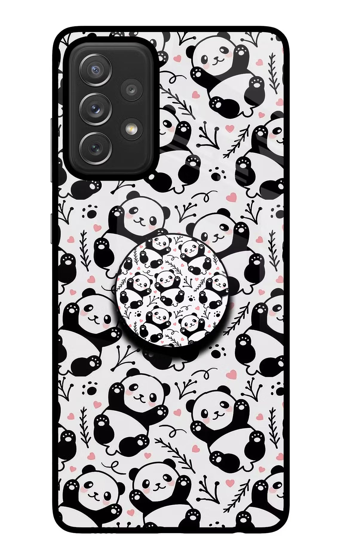 Cute Panda Samsung A72 Pop Case - Cute Panda Samsung A72 Pop Case by Casekaro Cute Panda Samsung A72 Pop Case by Casekaro
