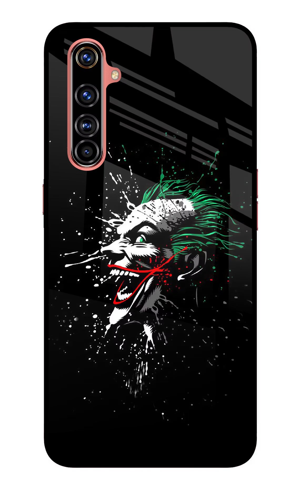 Joker Realme X50 Pro Back Cover - Joker Realme X50 Pro Glass Case Back Cover by Casekaro Joker Realme X50 Pro Glass Case Back Cover by Casekaro