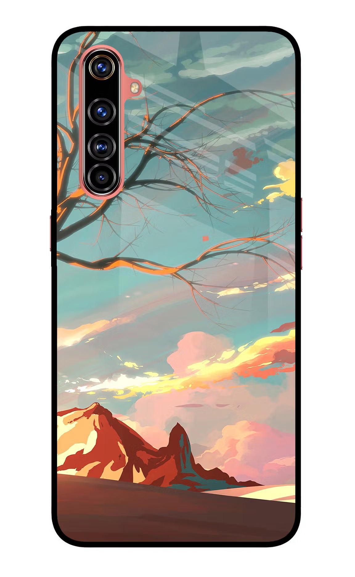 Scenery Realme X50 Pro Glass Case - Scenery Realme X50 Pro Glass Case Scenery Realme X50 Pro Glass Case