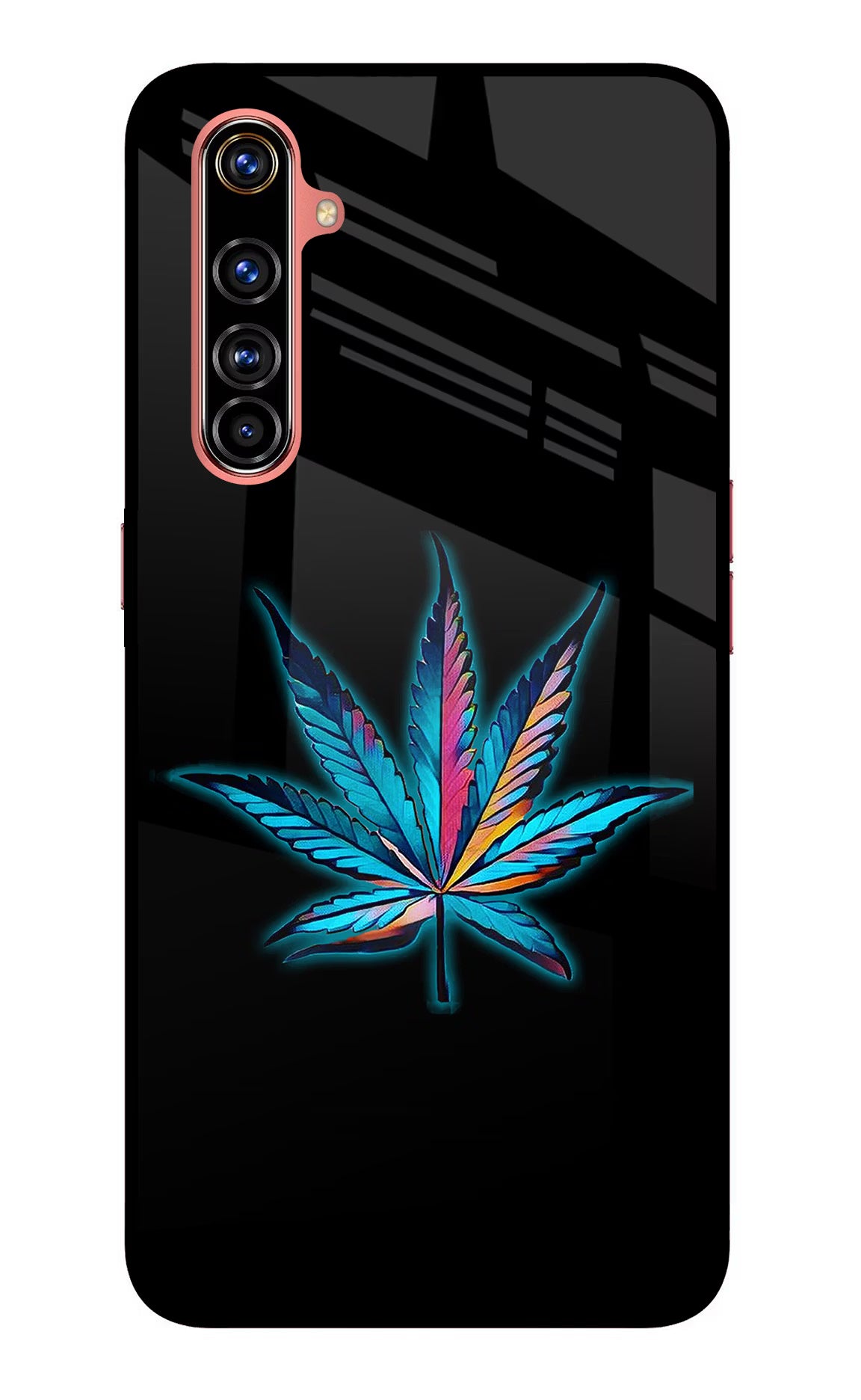 Weed Realme X50 Pro Back Cover - Weed Realme X50 Pro Glass Case Back Cover by Casekaro Weed Realme X50 Pro Glass Case Back Cover by Casekaro