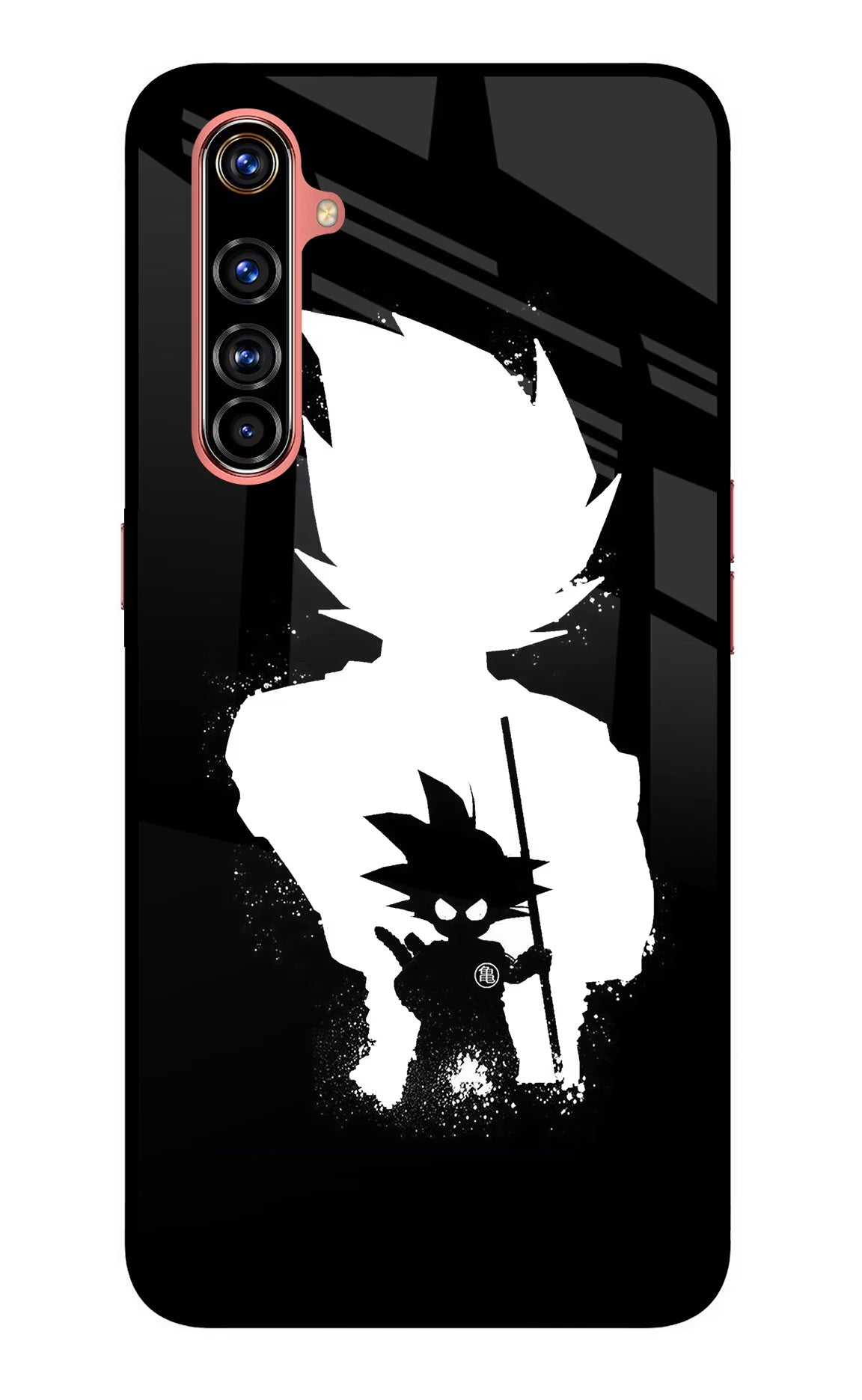Goku Shadow Realme X50 Pro Glass Case - Goku Shadow Realme X50 Pro Glass Case Goku Shadow Realme X50 Pro Glass Case