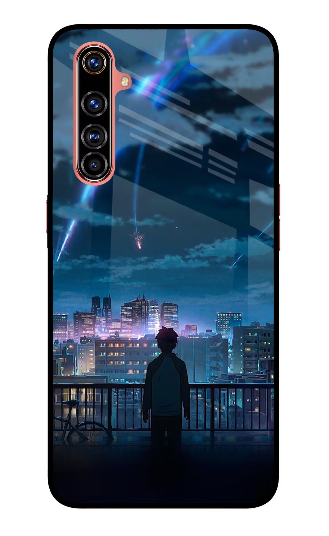 Anime Realme X50 Pro Back Cover - Anime Realme X50 Pro Glass Case Back Cover by Casekaro Anime Realme X50 Pro Glass Case Back Cover by Casekaro