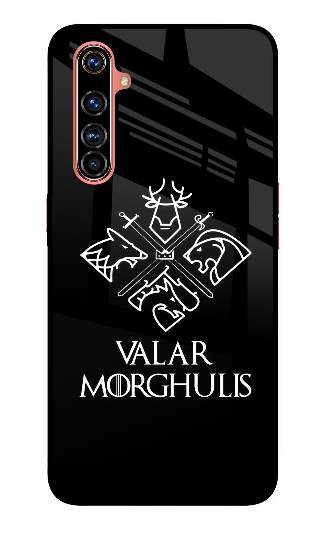 Valar Morghulis | Game Of Thrones Realme X50 Pro Back Cover - Valar Morghulis | Game Of Thrones Realme X50 Pro Glass Case Back Cover by Casekaro Valar Morghulis | Game Of Thrones Realme X50 Pro Glass Case Back Cover by Casekaro