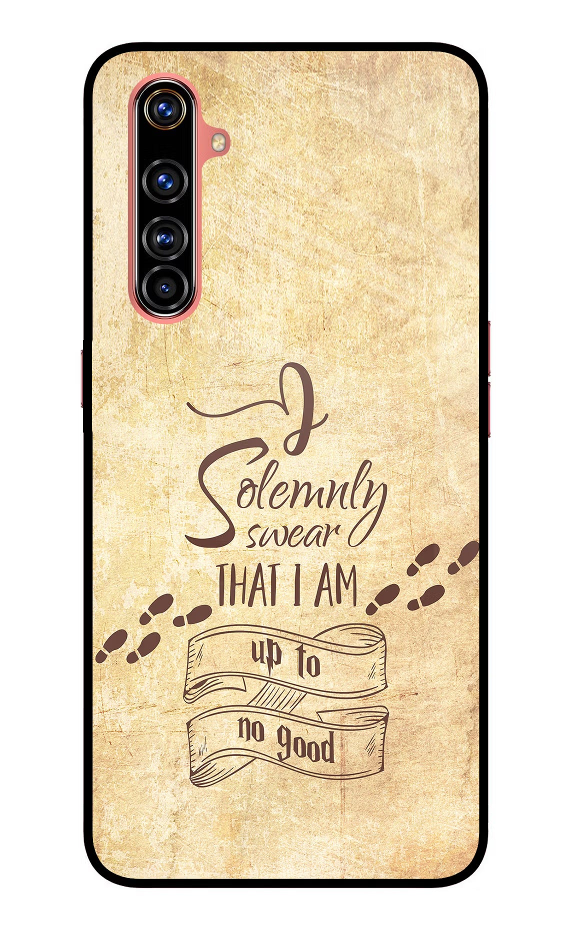 I Solemnly swear that i up to no good Realme X50 Pro Back Cover - I Solemnly swear that i up to no good Realme X50 Pro Glass Case Back Cover by Casekaro I Solemnly swear that i up to no good Realme X50 Pro Glass Case Back Cover by Casekaro