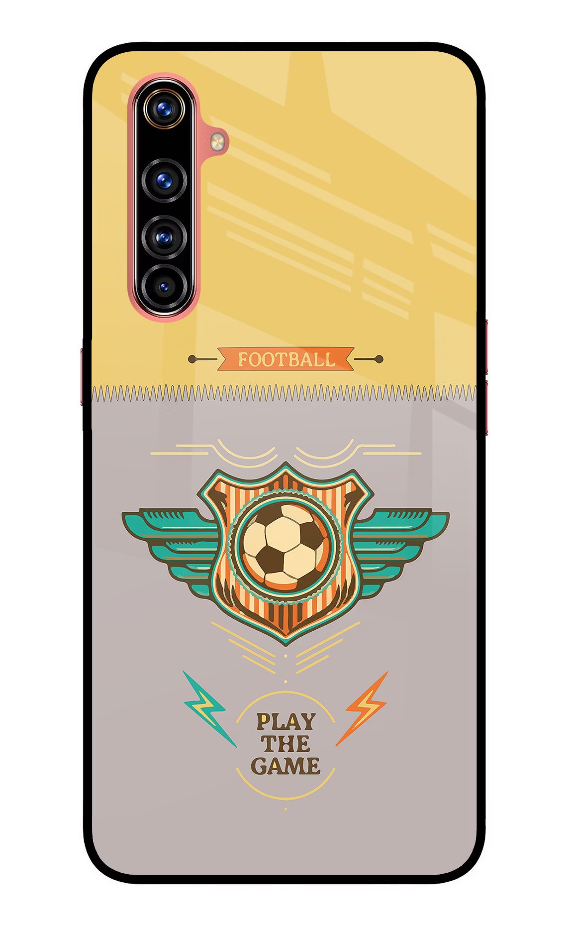 Football Realme X50 Pro Glass Case - Football Realme X50 Pro Glass Case Football Realme X50 Pro Glass Case