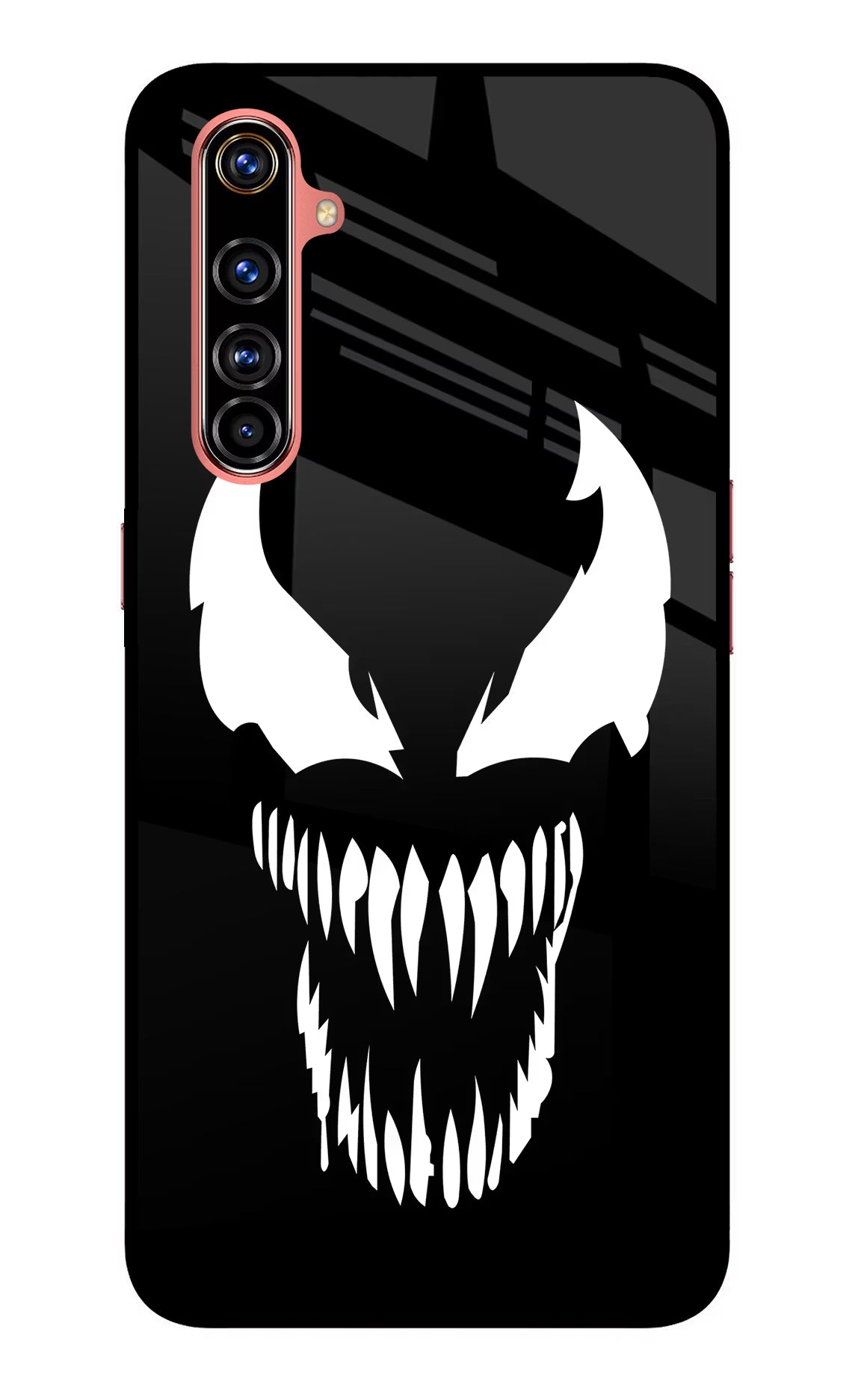 Venom Realme X50 Pro Back Cover - Venom Realme X50 Pro Glass Case Back Cover by Casekaro Venom Realme X50 Pro Glass Case Back Cover by Casekaro