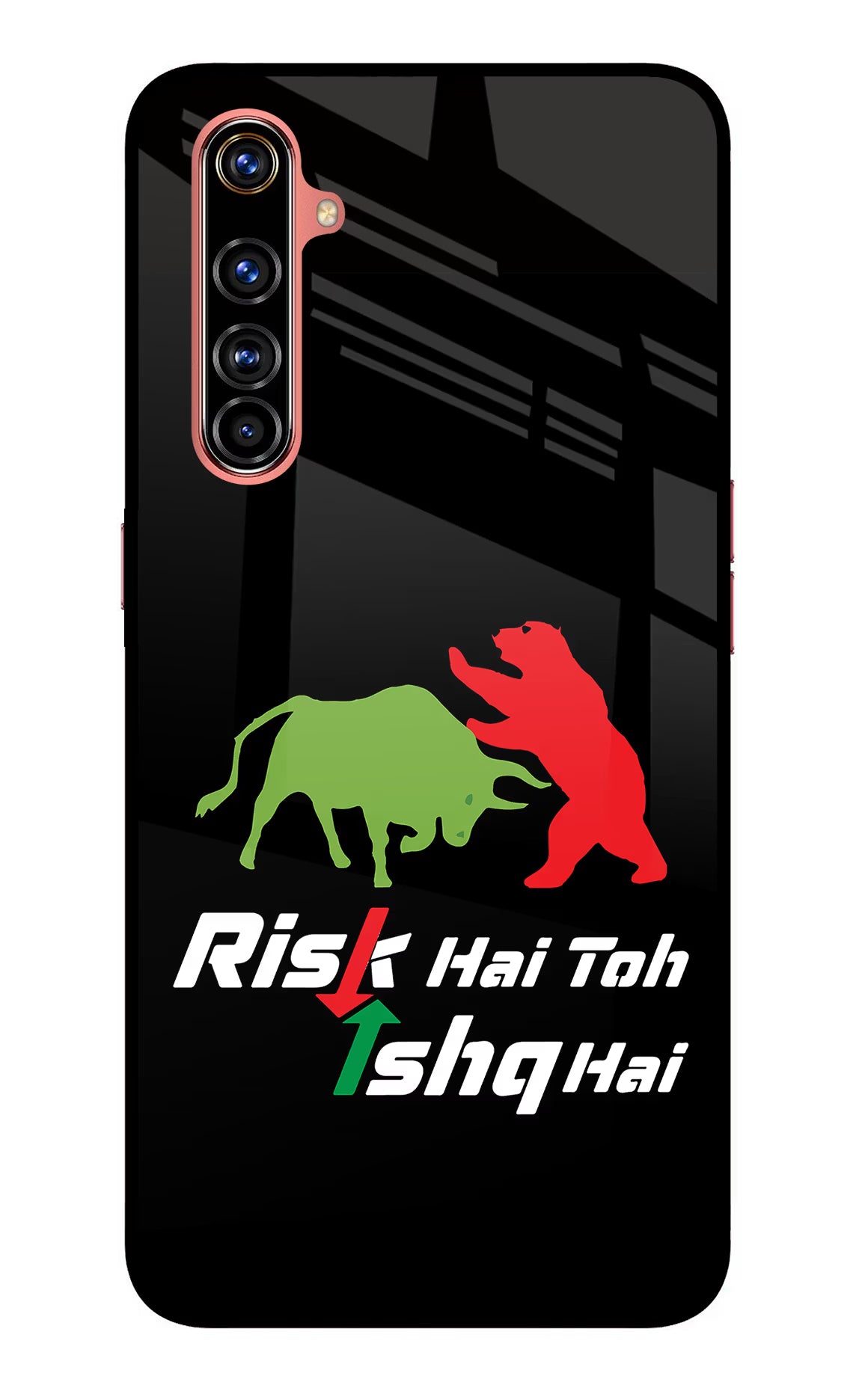 Risk Hai Toh Ishq Hai Realme X50 Pro Glass Case - Risk Hai Toh Ishq Hai Realme X50 Pro Glass Case Risk Hai Toh Ishq Hai Realme X50 Pro Glass Case