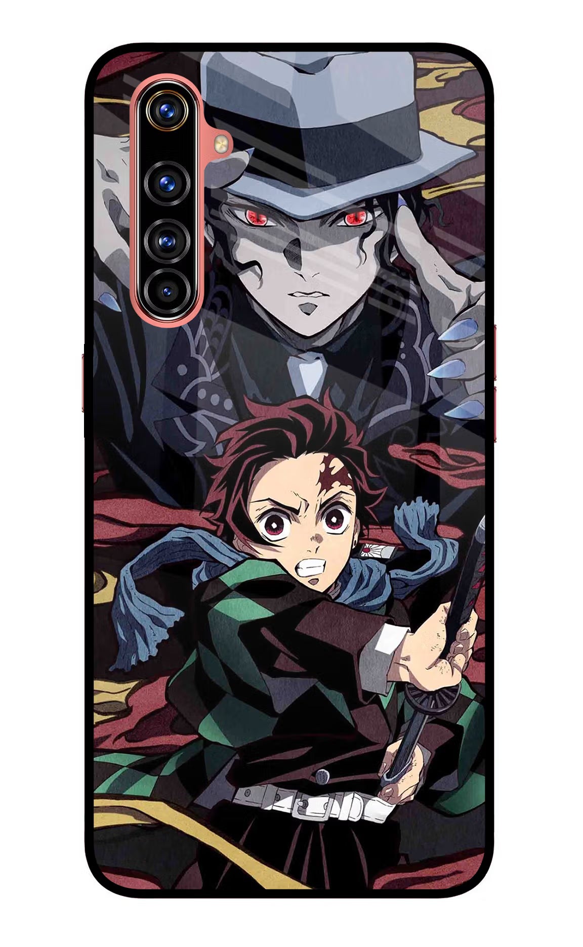 Demon Slayer Realme X50 Pro Glass Case - Demon Slayer Realme X50 Pro Glass Case Demon Slayer Realme X50 Pro Glass Case