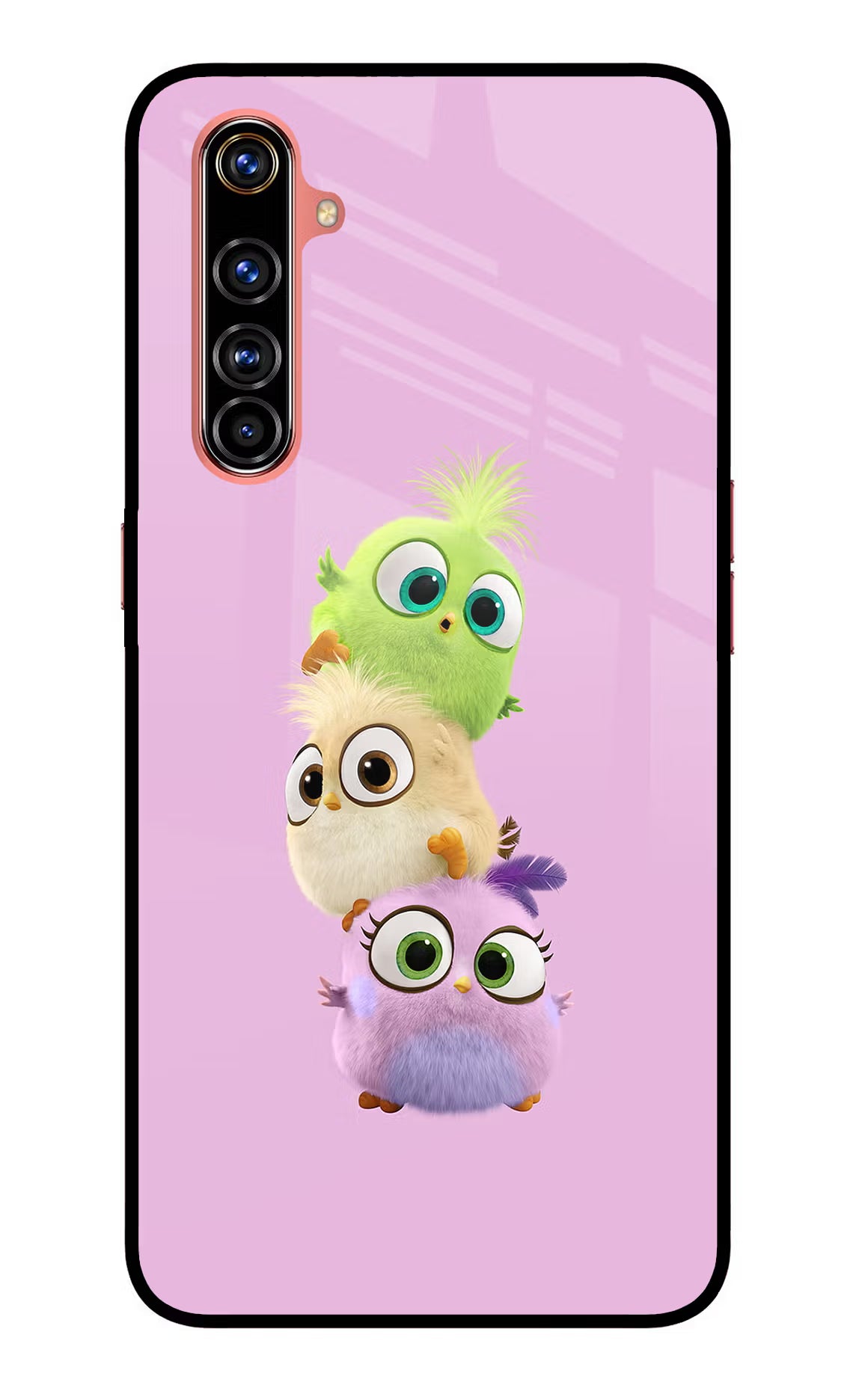 Cute Little Birds Realme X50 Pro Back Cover - Cute Little Birds Realme X50 Pro Glass Case Back Cover by Casekaro Cute Little Birds Realme X50 Pro Glass Case Back Cover by Casekaro
