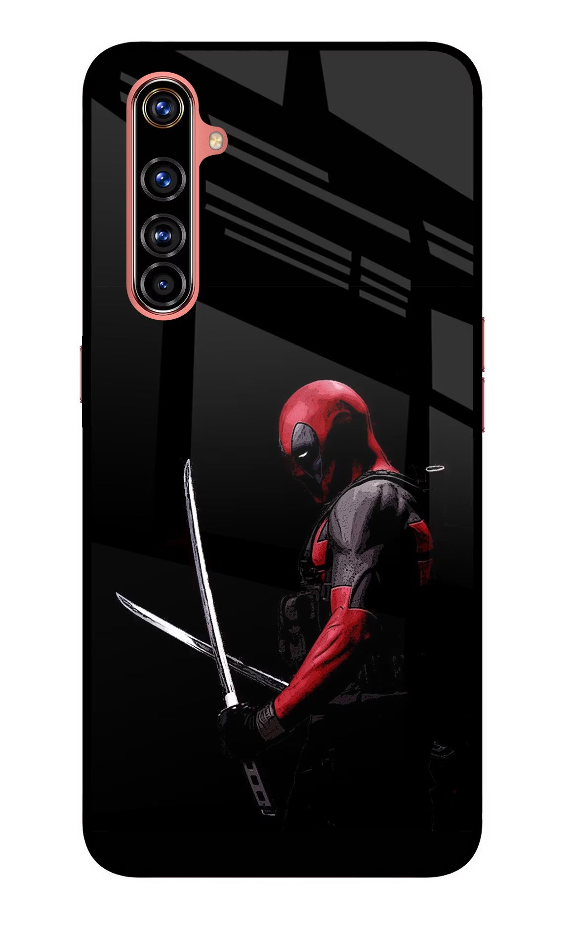 Deadpool Realme X50 Pro Glass Case - Deadpool Realme X50 Pro Glass Case Deadpool Realme X50 Pro Glass Case