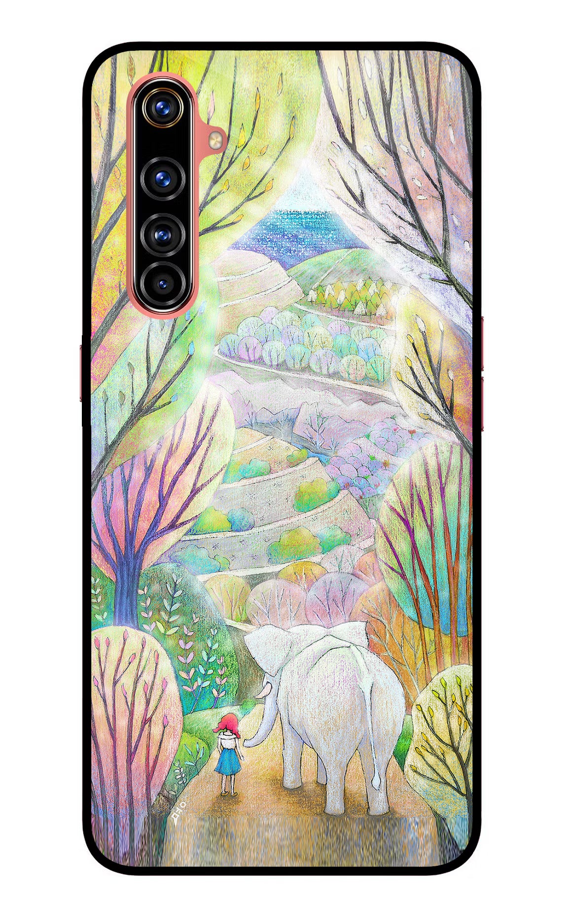 Nature Painting Realme X50 Pro Glass Case - Nature Painting Realme X50 Pro Glass Case Nature Painting Realme X50 Pro Glass Case