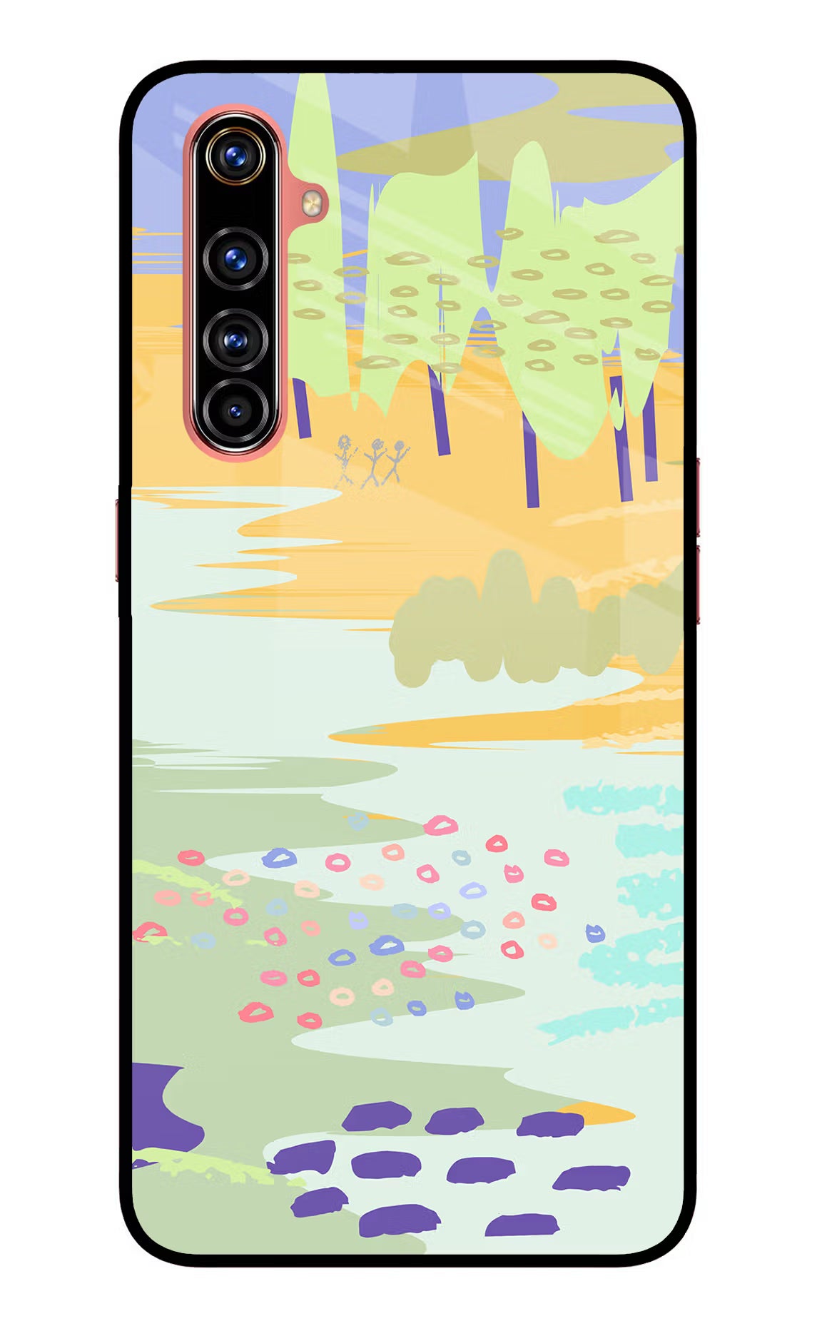 Scenery Realme X50 Pro Glass Case - Scenery Realme X50 Pro Glass Case Scenery Realme X50 Pro Glass Case