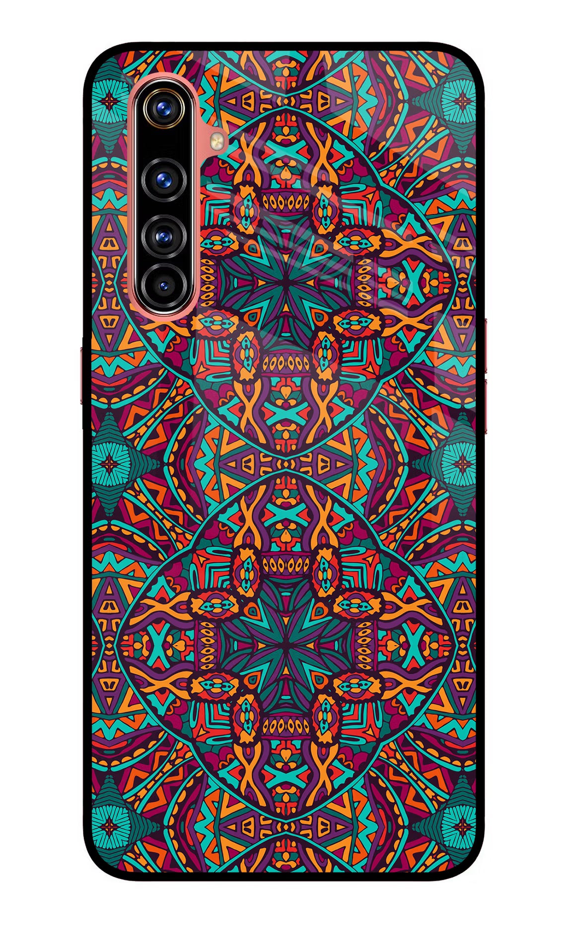 Colour Mandala Realme X50 Pro Glass Case - Colour Mandala Realme X50 Pro Glass Case Colour Mandala Realme X50 Pro Glass Case