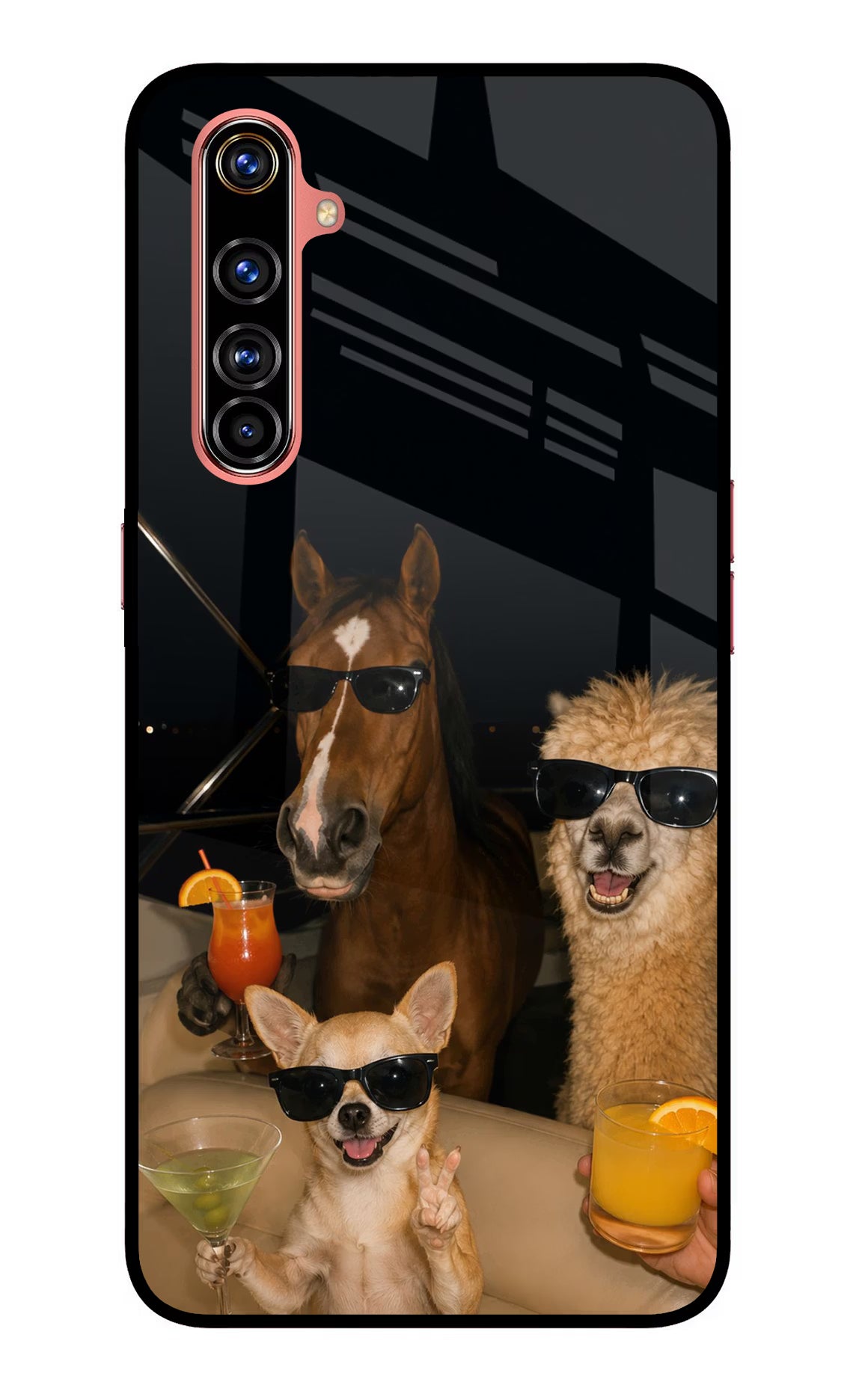 Party Squad Realme X50 Pro Glass Case - Party Squad Realme X50 Pro Glass Case Party Squad Realme X50 Pro Glass Case