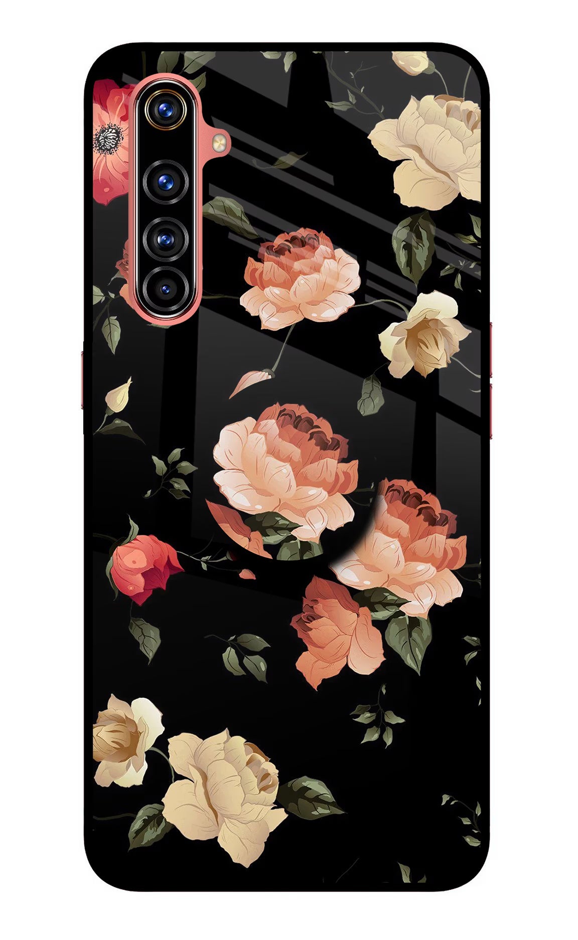 Flowers Realme X50 Pro Pop Case - Flowers Realme X50 Pro Pop Case by Casekaro Flowers Realme X50 Pro Pop Case by Casekaro