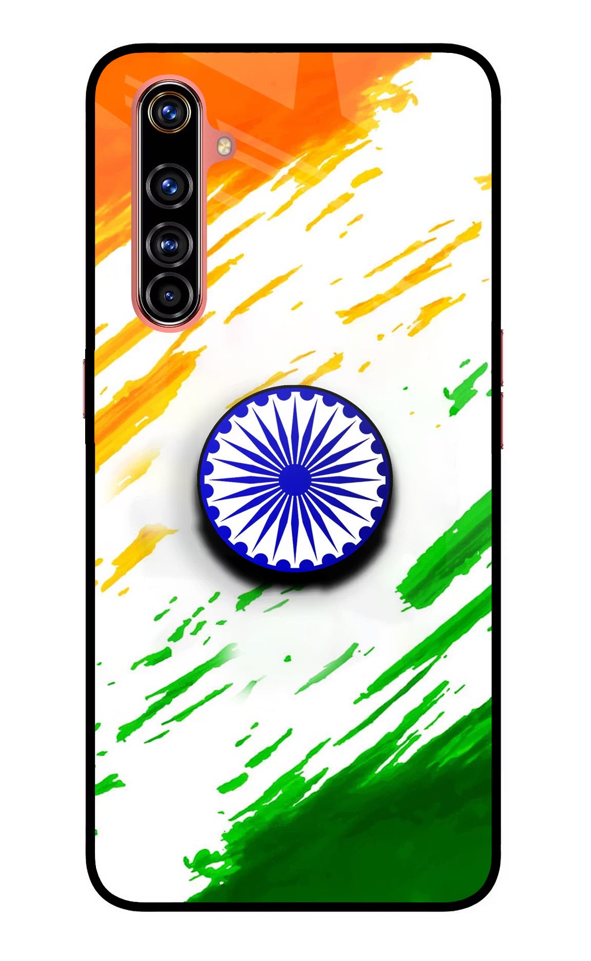 Indian Flag Ashoka Chakra Realme X50 Pro Pop Case - Indian Flag Ashoka Chakra Realme X50 Pro Pop Case by Casekaro Indian Flag Ashoka Chakra Realme X50 Pro Pop Case by Casekaro