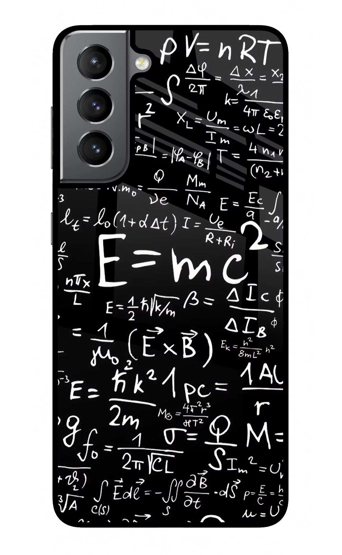 Physics Formula Samsung S21 Glass Case - Physics Formula Samsung S21 Glass Case Physics Formula Samsung S21 Glass Case